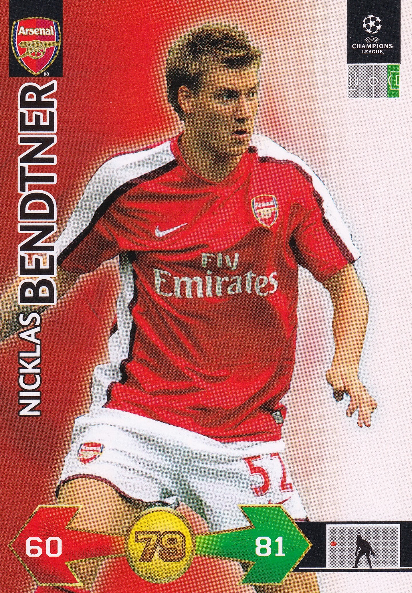 UE-371. NIKLAS BENDTNER - ARSENAL