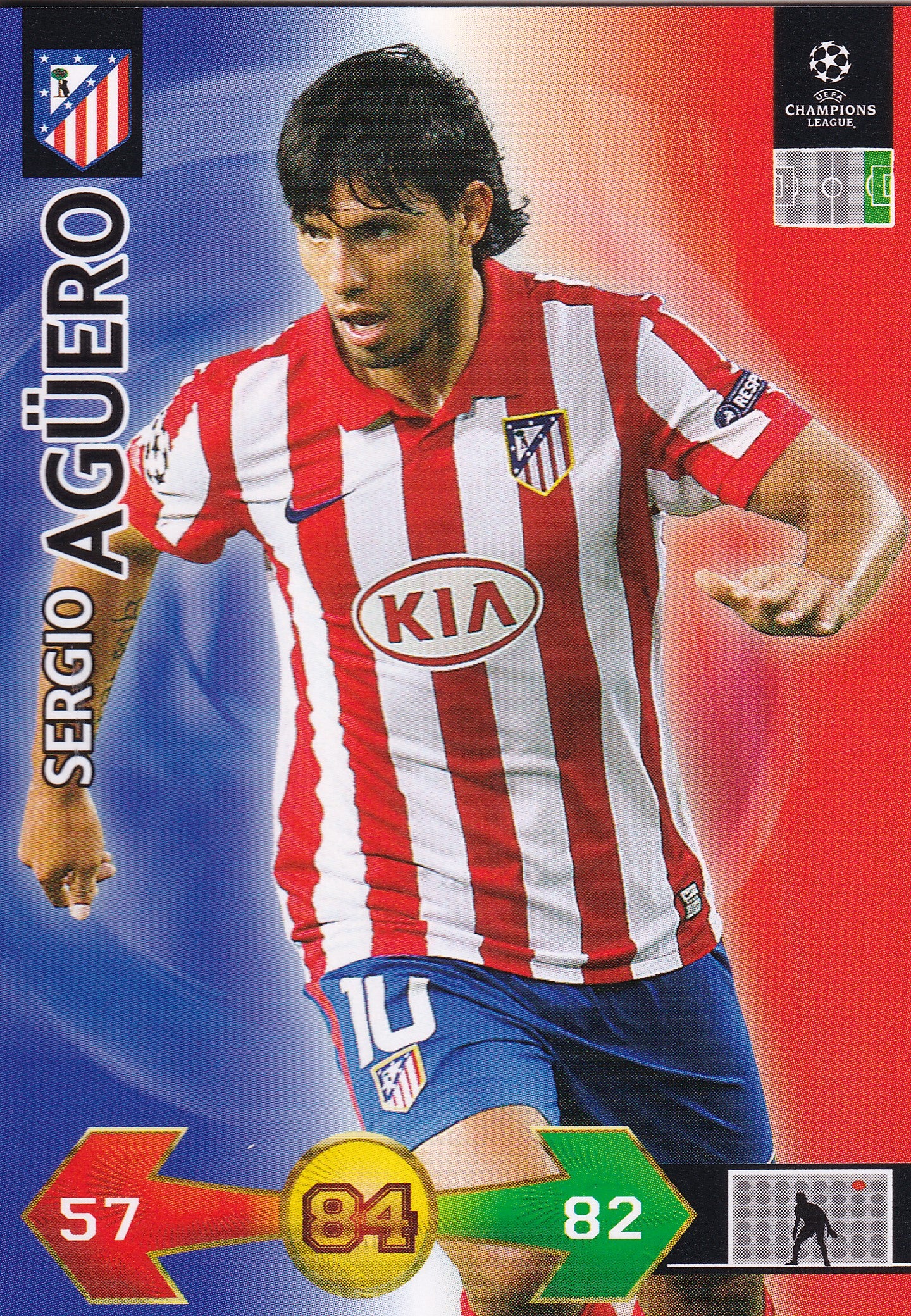 UE-388. SERGIO AGUERO - ATLETICO DE MADRID