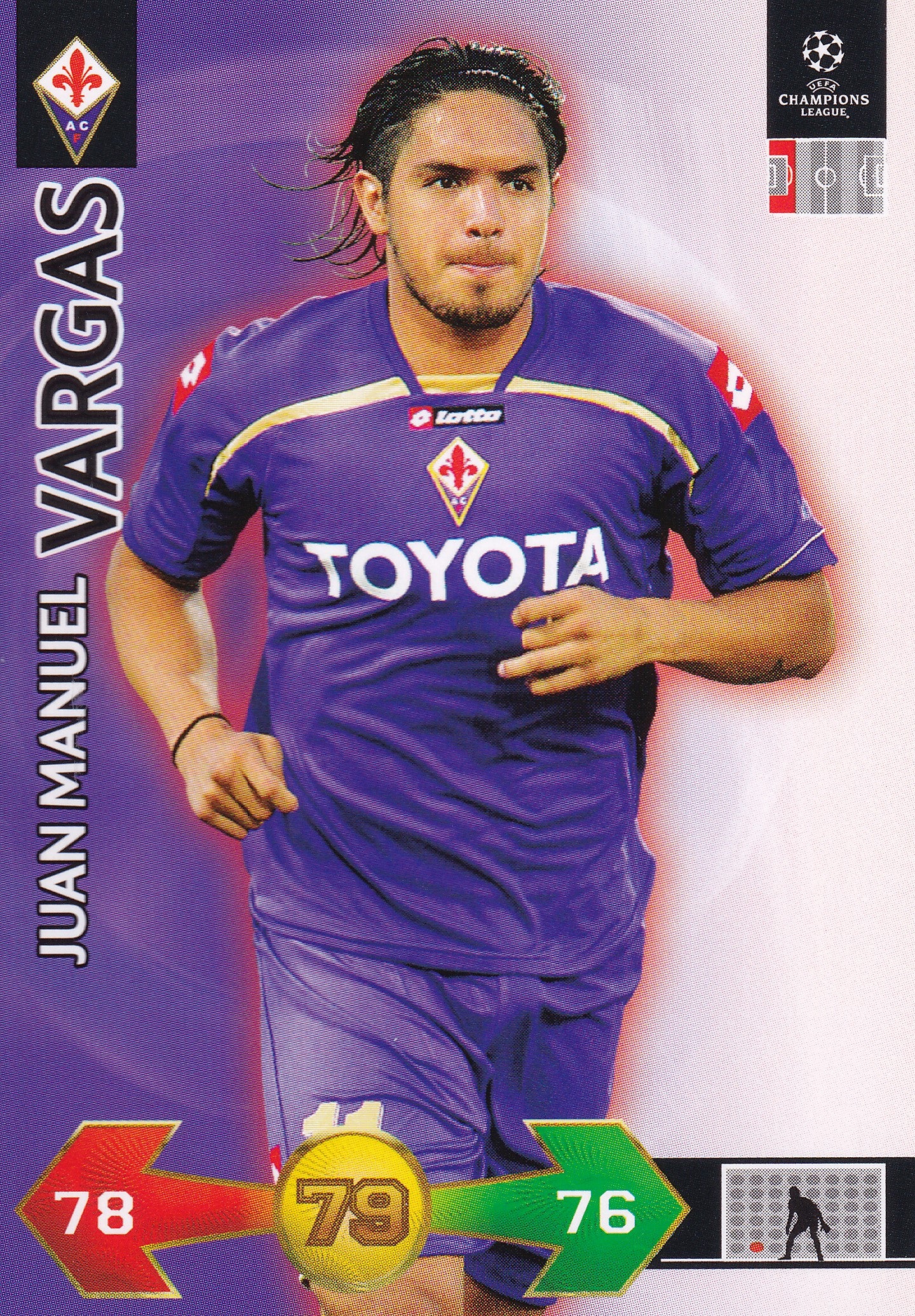 UE-406. JUAN MANUEL VARGAS - AFC FIORENTINA