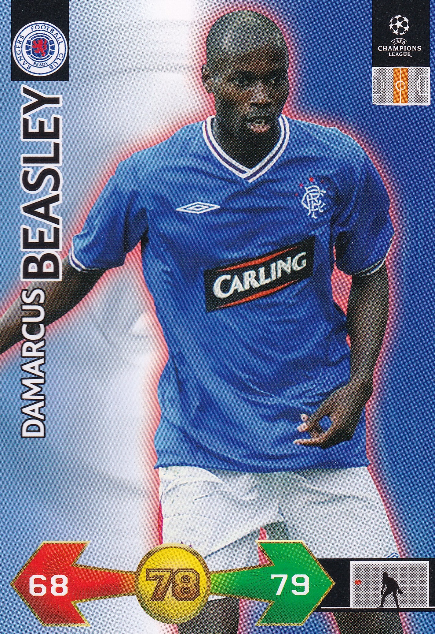 252. DAMARCUS BEASLEY - GLASGOW RANGERS