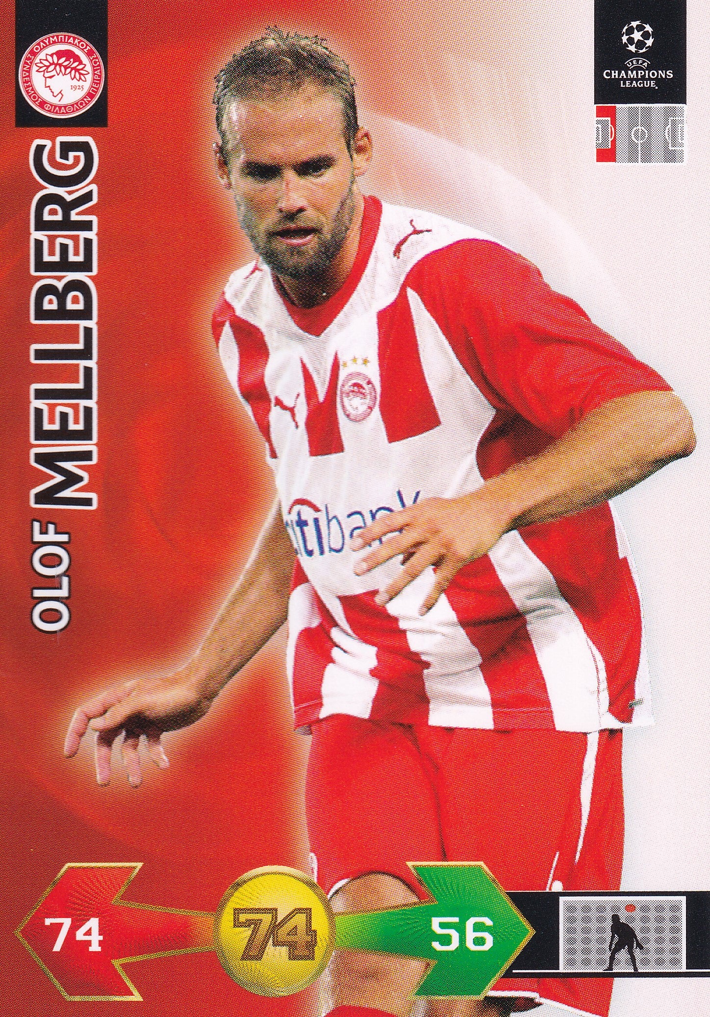 UE-427. OLOF MELLBERG - OLYMPIACOS