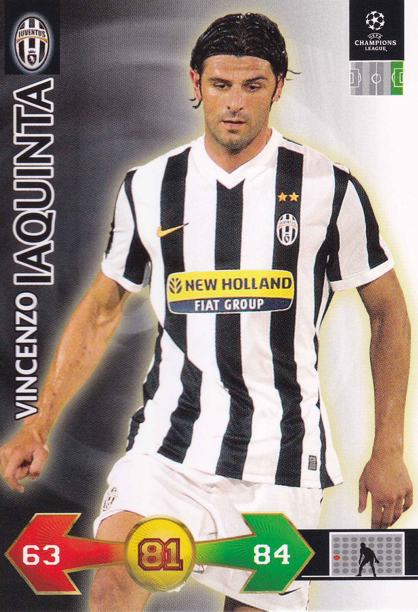UE-489. VICENZO IAQUINTA - JUVENTUS