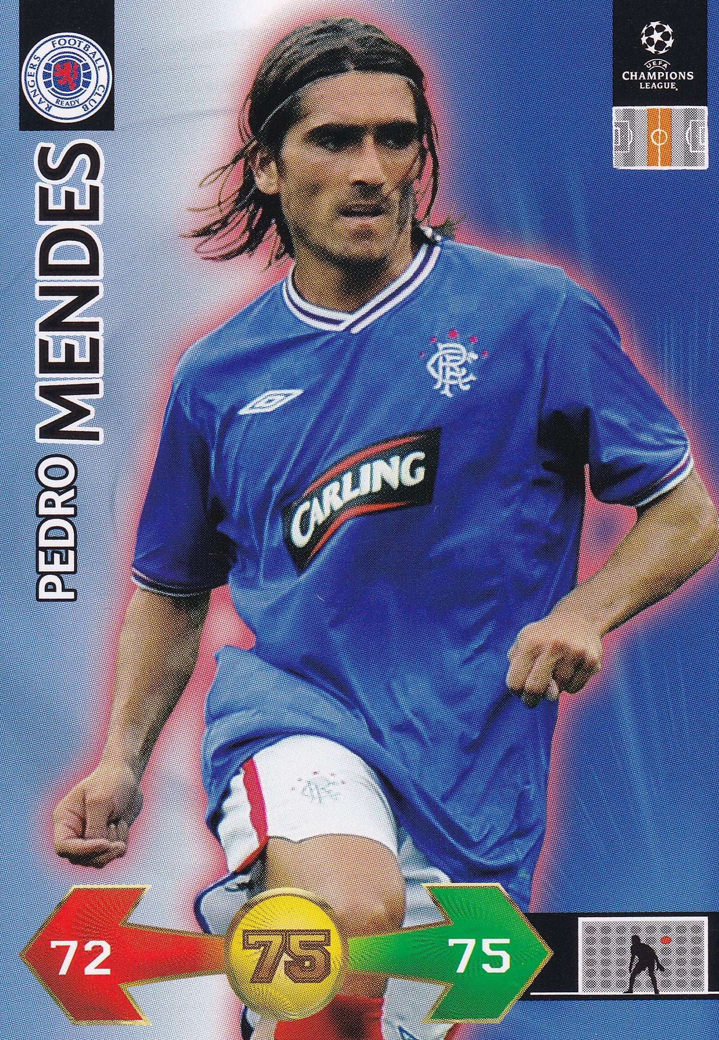 253. PEDRO MENDES - GLASGOW RANGERS