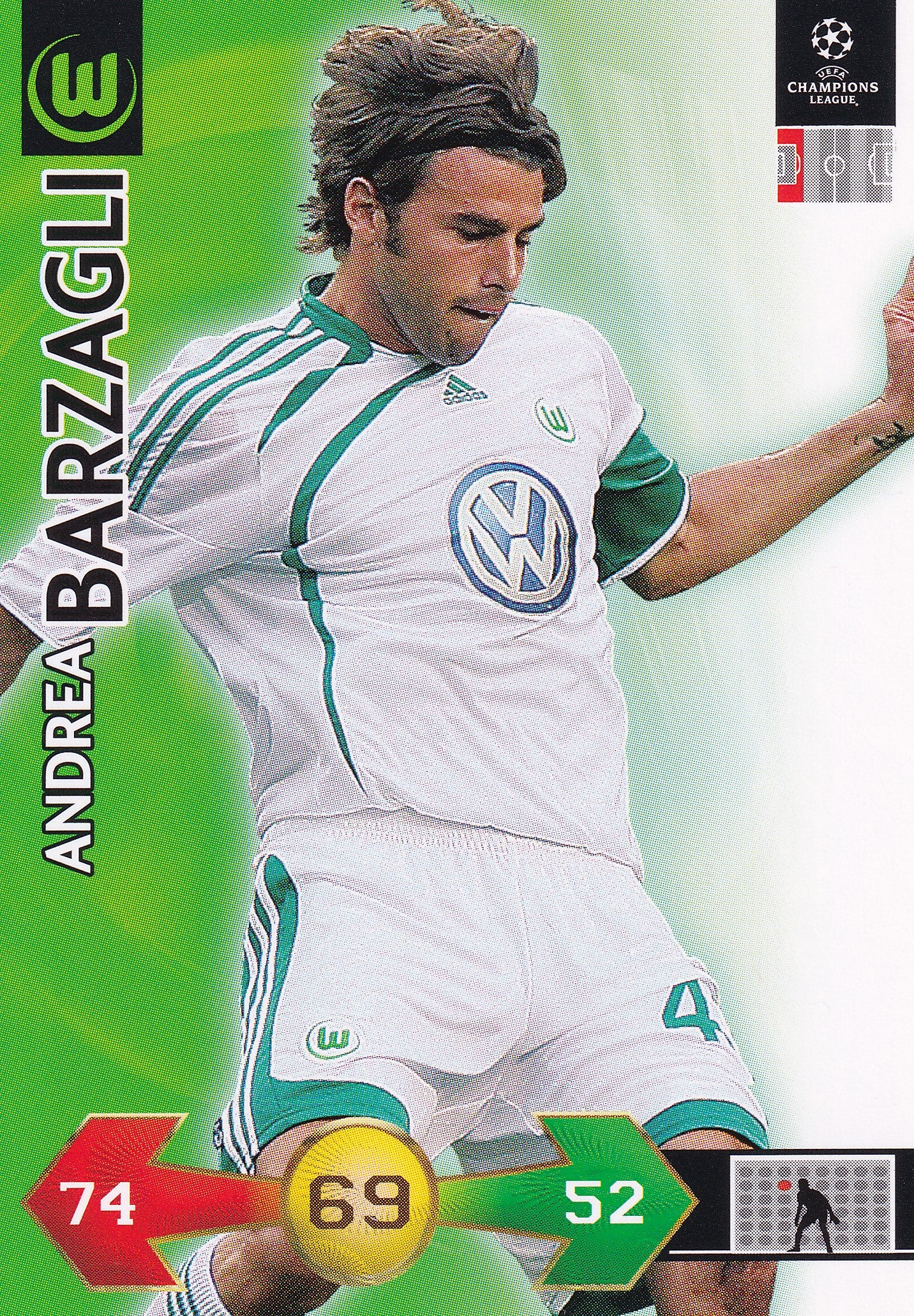 337. ANDREA BARZAGLI - VFL WOLFSBURG