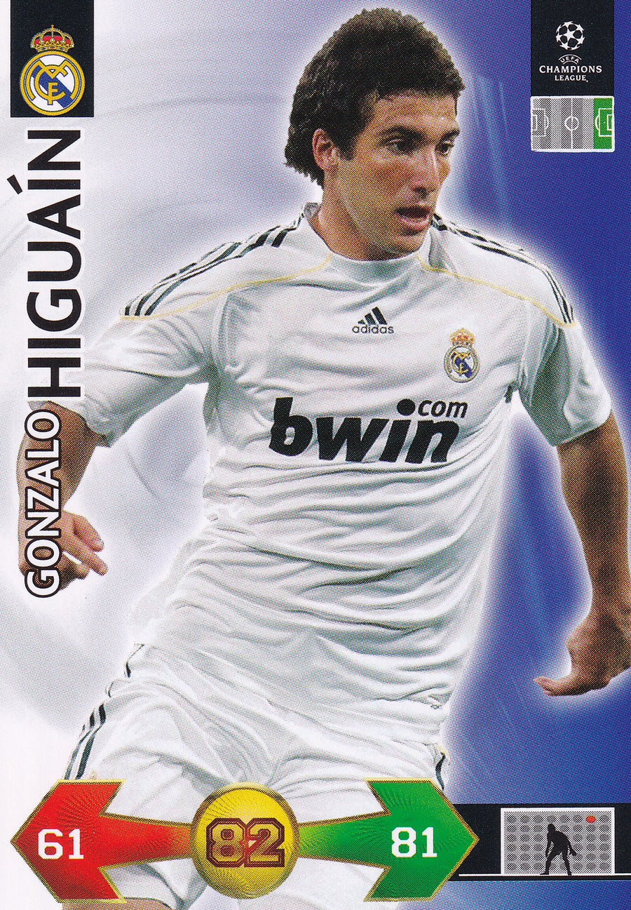 275. GONZALO HIGUAIN - REAL MADRID