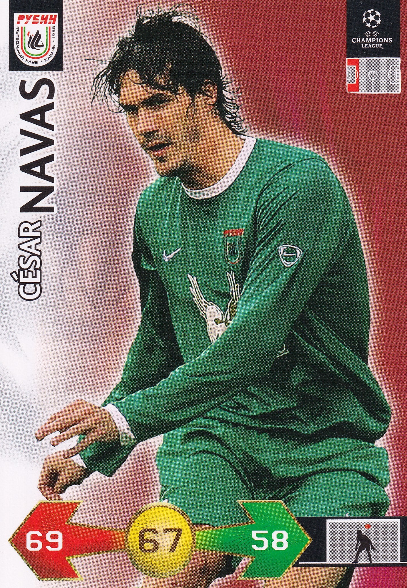 287. CESAR NAVAS - FC RUBIN KAZAN