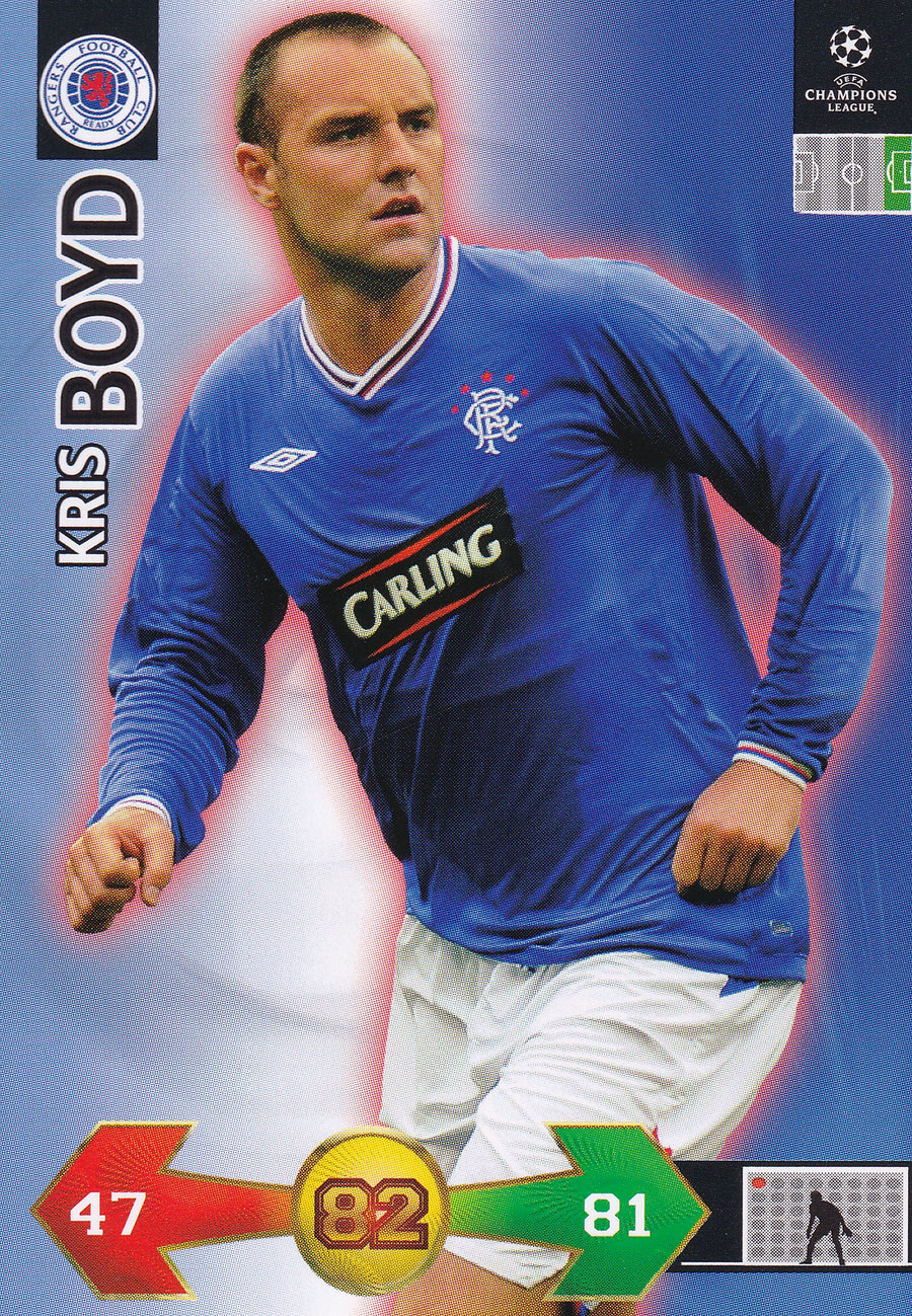 259. KRIS BOYD - GLASGOW RANGERS