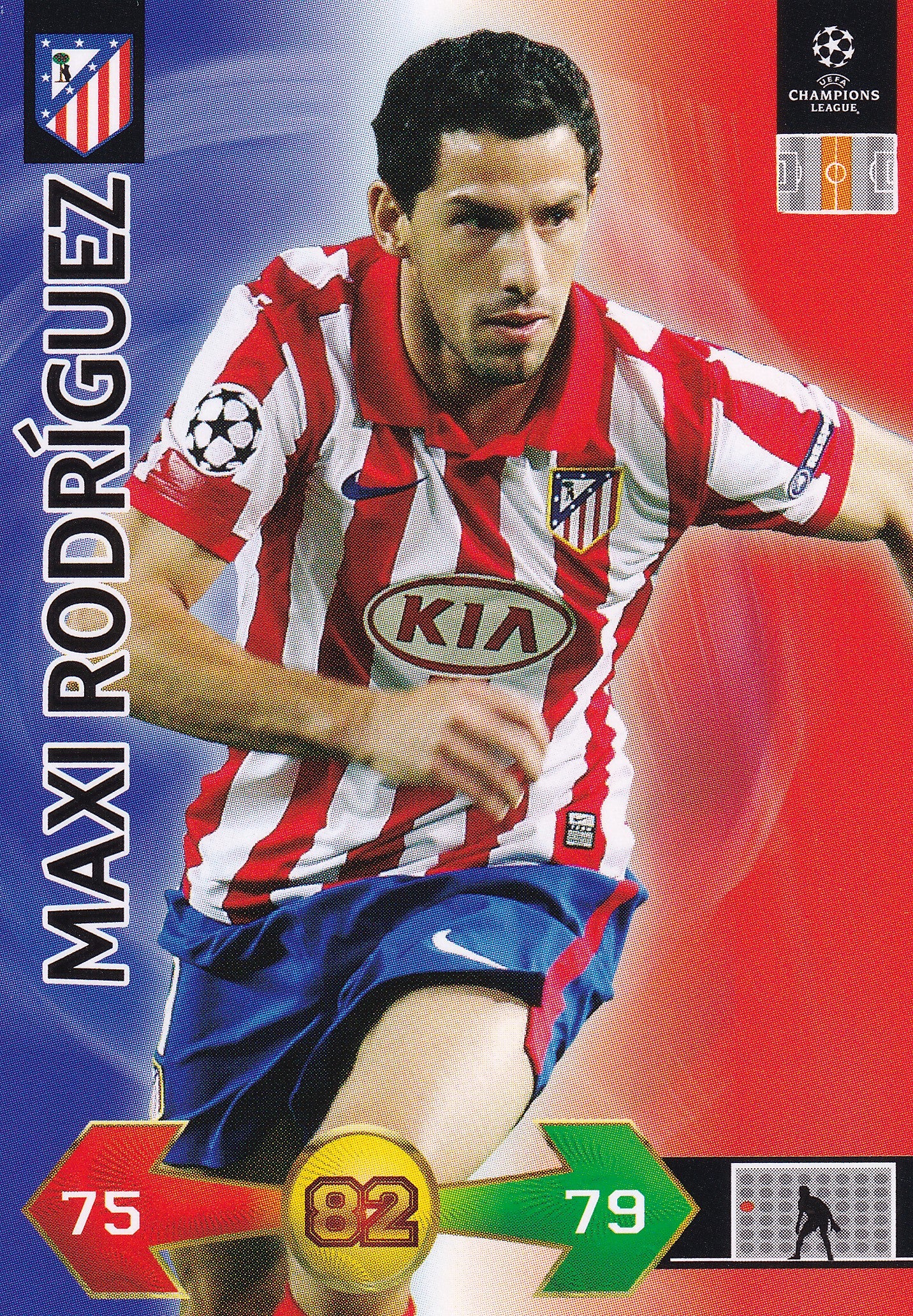 UE-385. MAXI RODRIGUEZ - ATLETICO DE MADRID