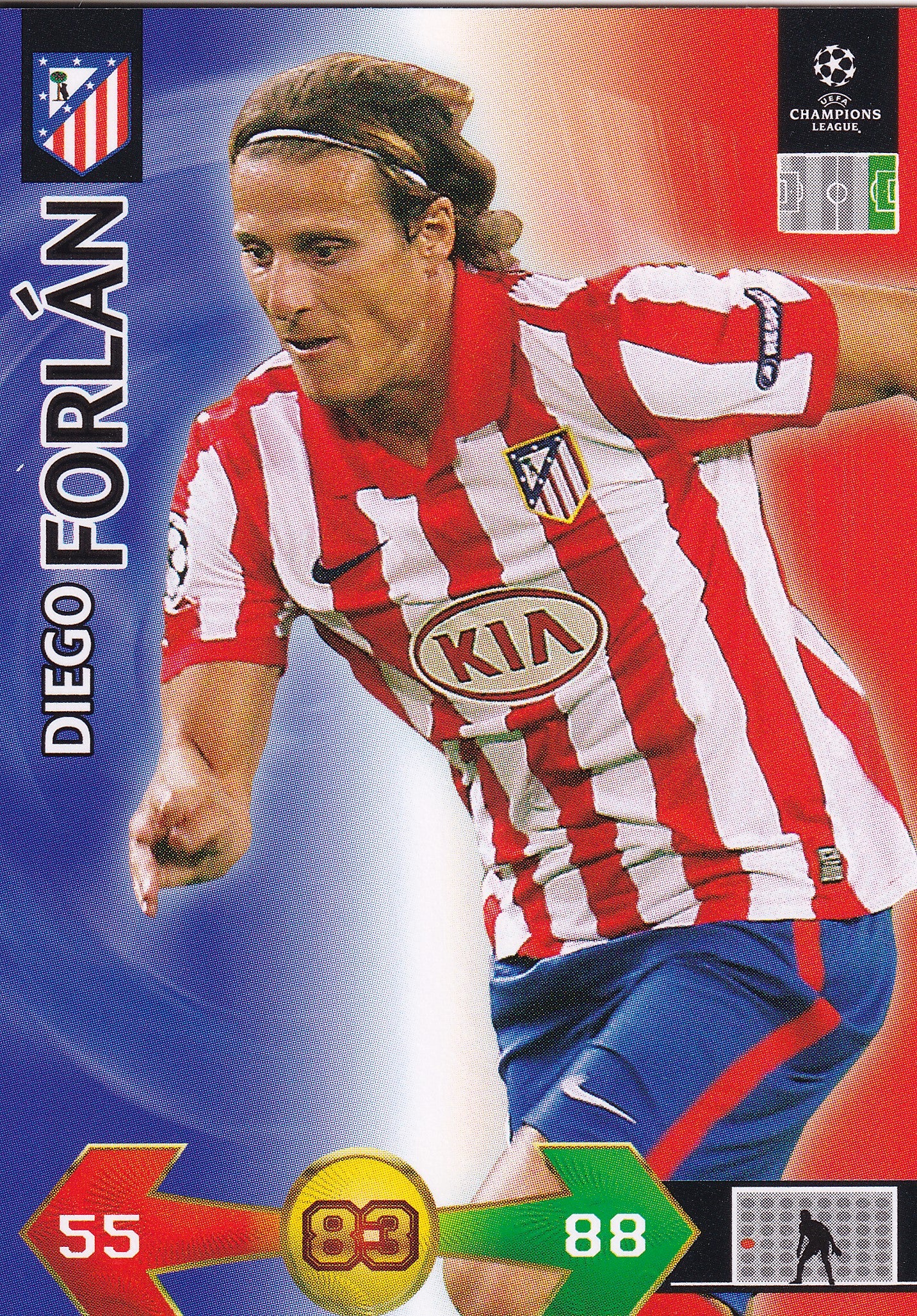 UE-389. DIEGO FORLAN - ATLETICO DE MADRID