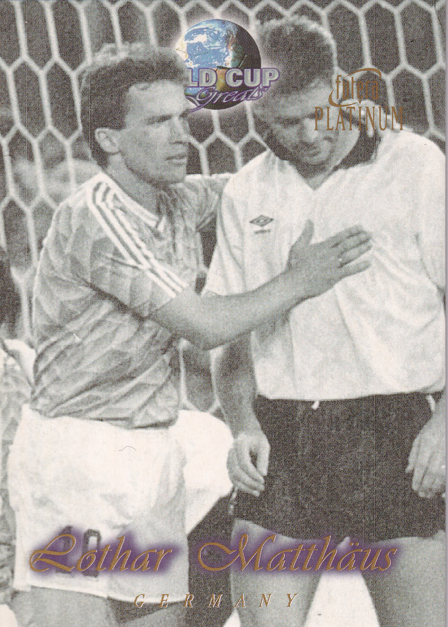 028. LOTHAR MATTHAUS - GERMANY