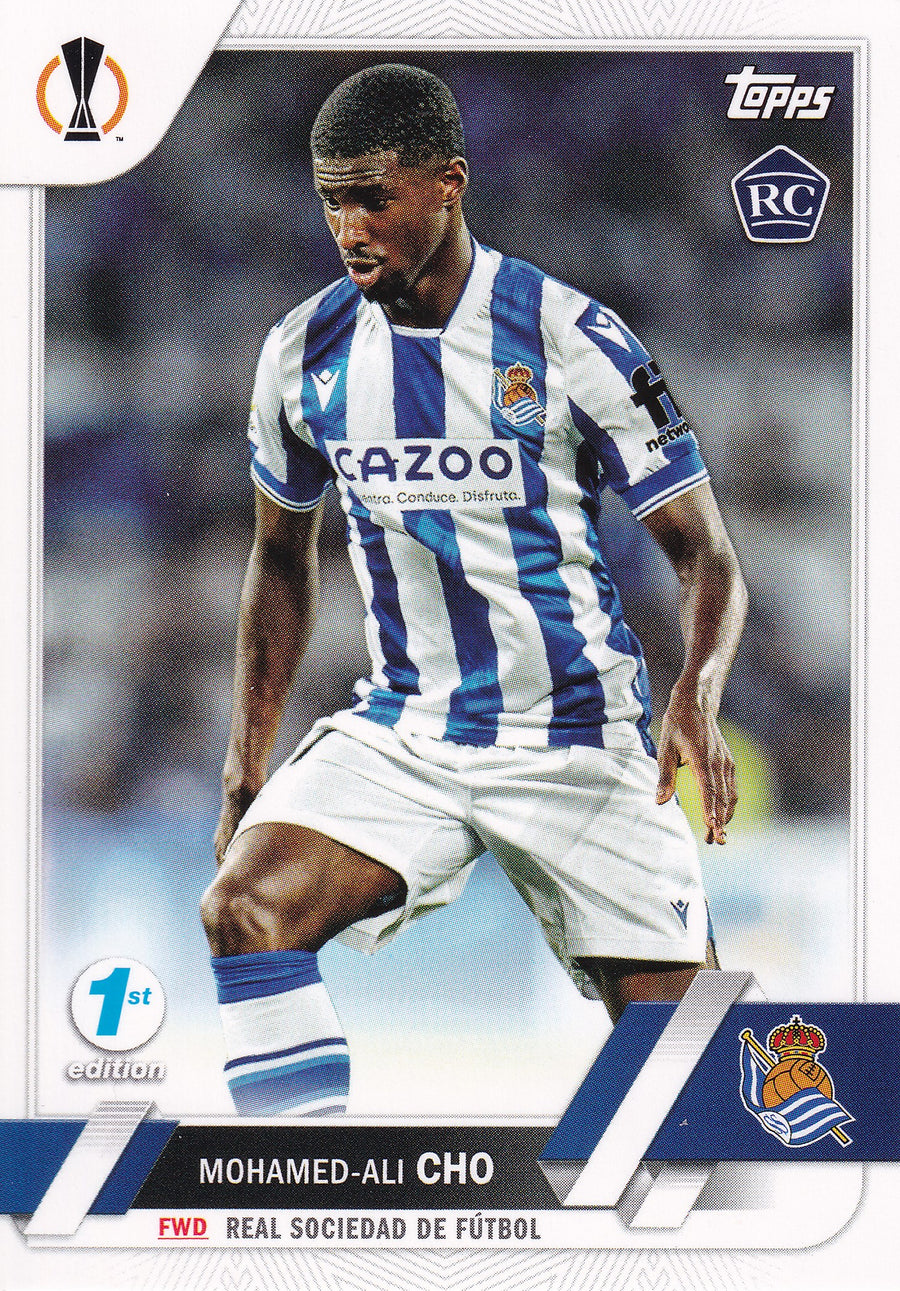 003. MOHAMED-ALI CHO - REAL SOCIEDAD DE FUTBOL - ROOKIE CARD - 1ST EDITION