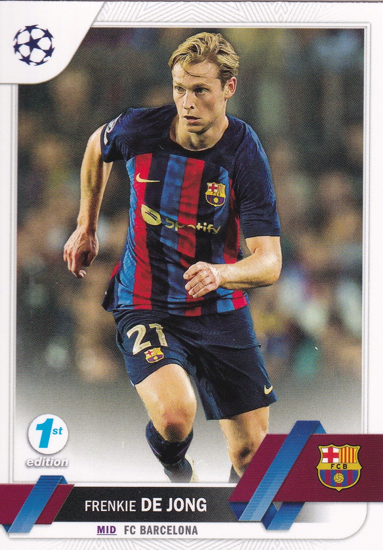 030. FRENKIE DE JONG - FC BARCELONA - 1ST EDITION