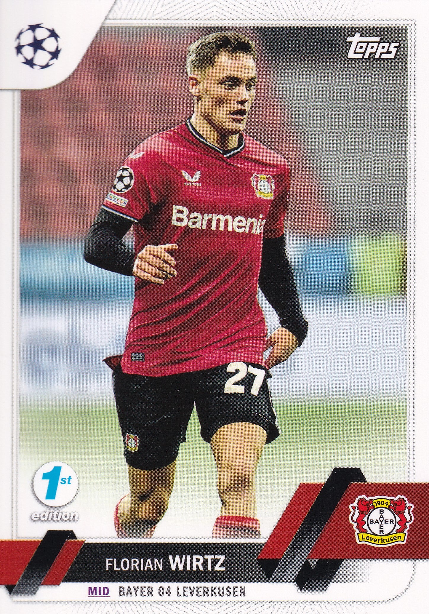 027. FLORIAN WIRTZ - BAYER 04 LEVERKUSEN - 1ST EDITION