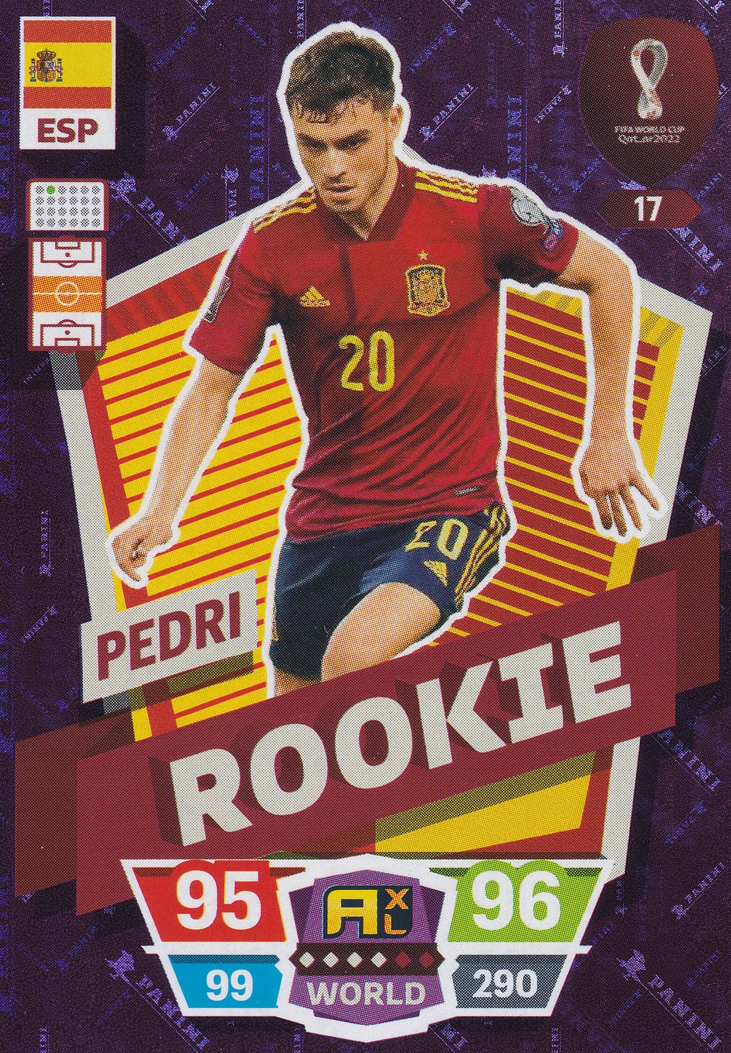 017. PEDRI - ESPAÑA - ROOKIE