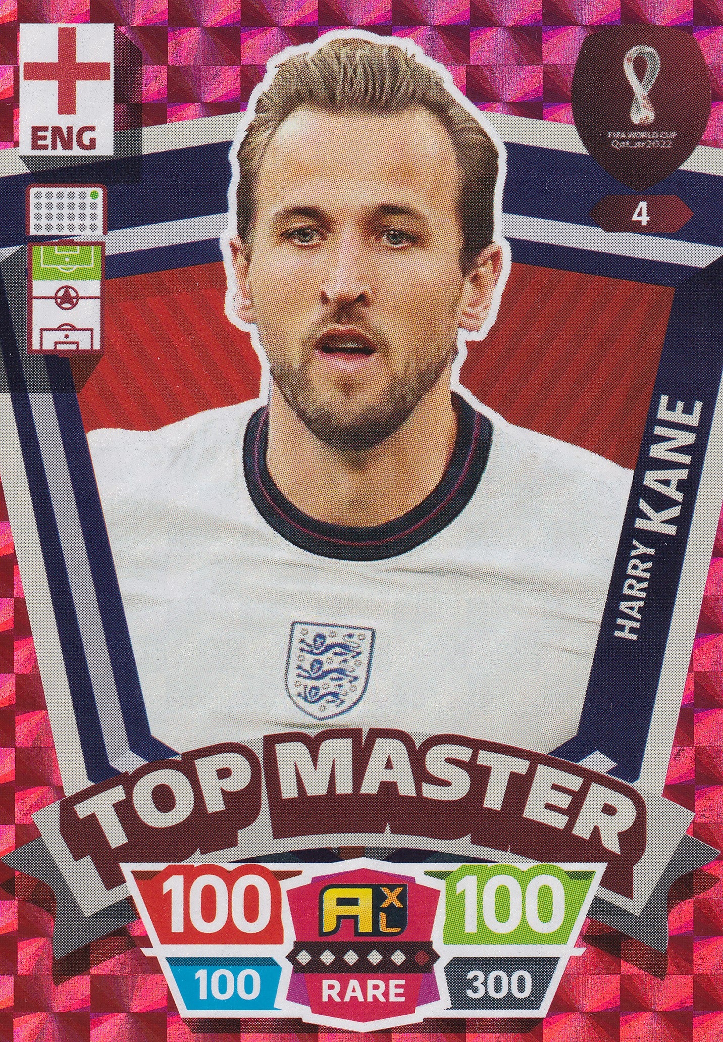 004. HARRY KANE - ENGLAND - TOP MASTER