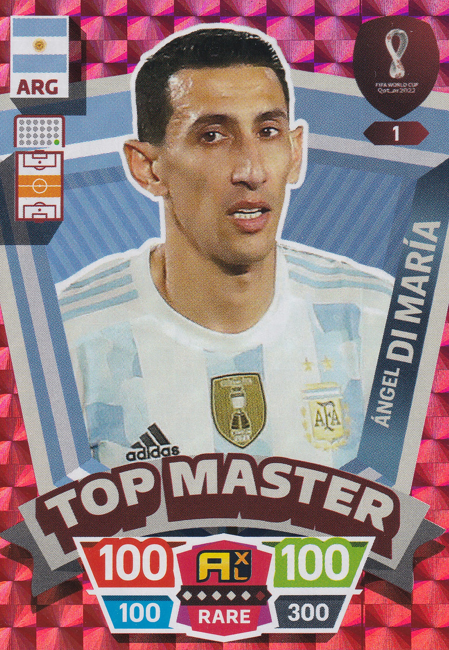 001. ANGEL DI MARIA - ARGENTINA - TOP MASTER