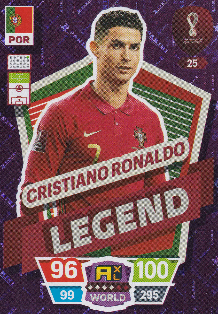 025. CRISTIANO RONALDO - PORTUGAL - LEGEND