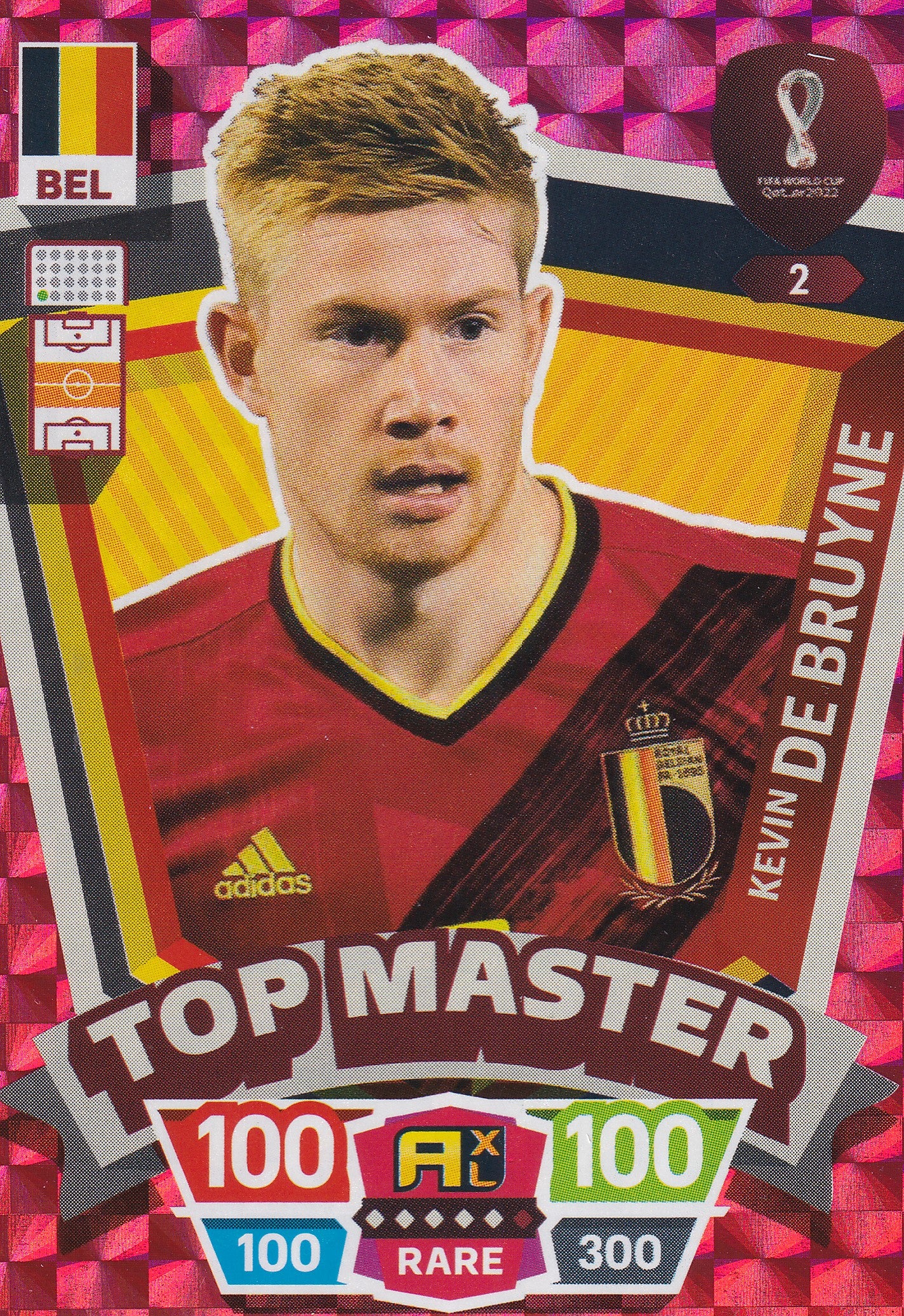 002. KEVIN DE BRUYNE - BELGIA - TOP MASTER
