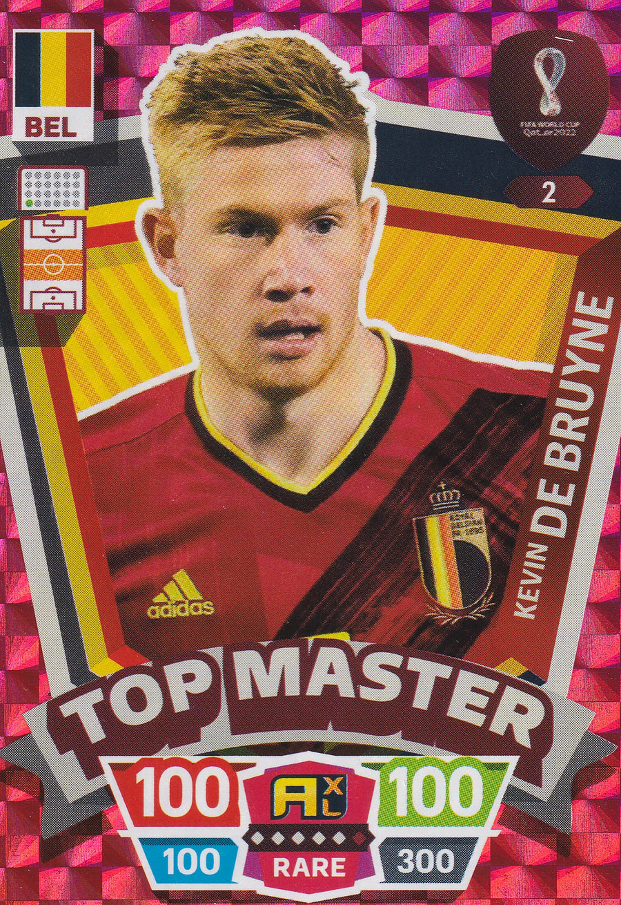 002. KEVIN DE BRUYNE - BELGIA - TOP MASTER