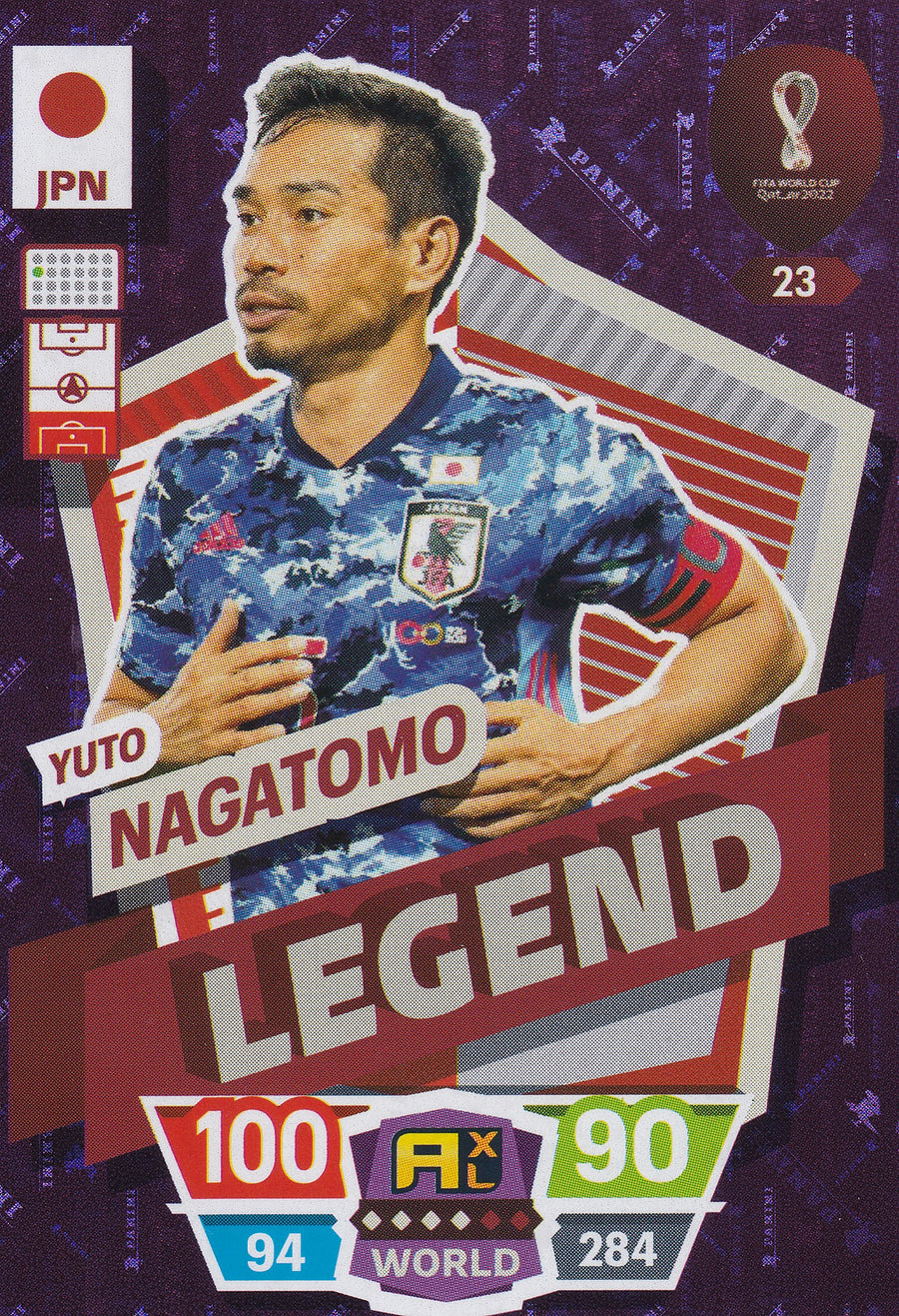 023. YUTO NAGATOMO - JAPAN - LEGEND