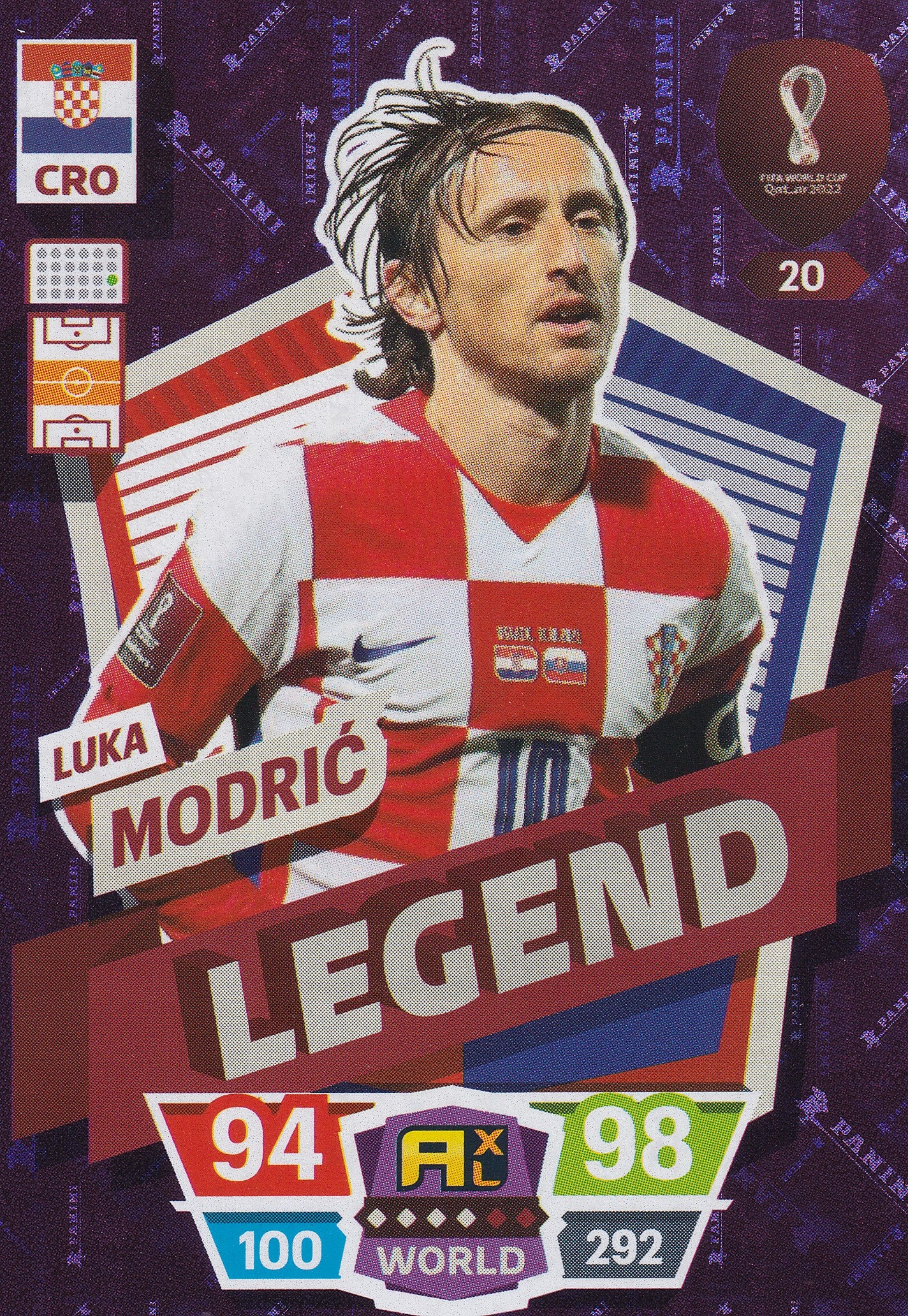 020. LUKA MODRIC - CROATIA - LEGEND