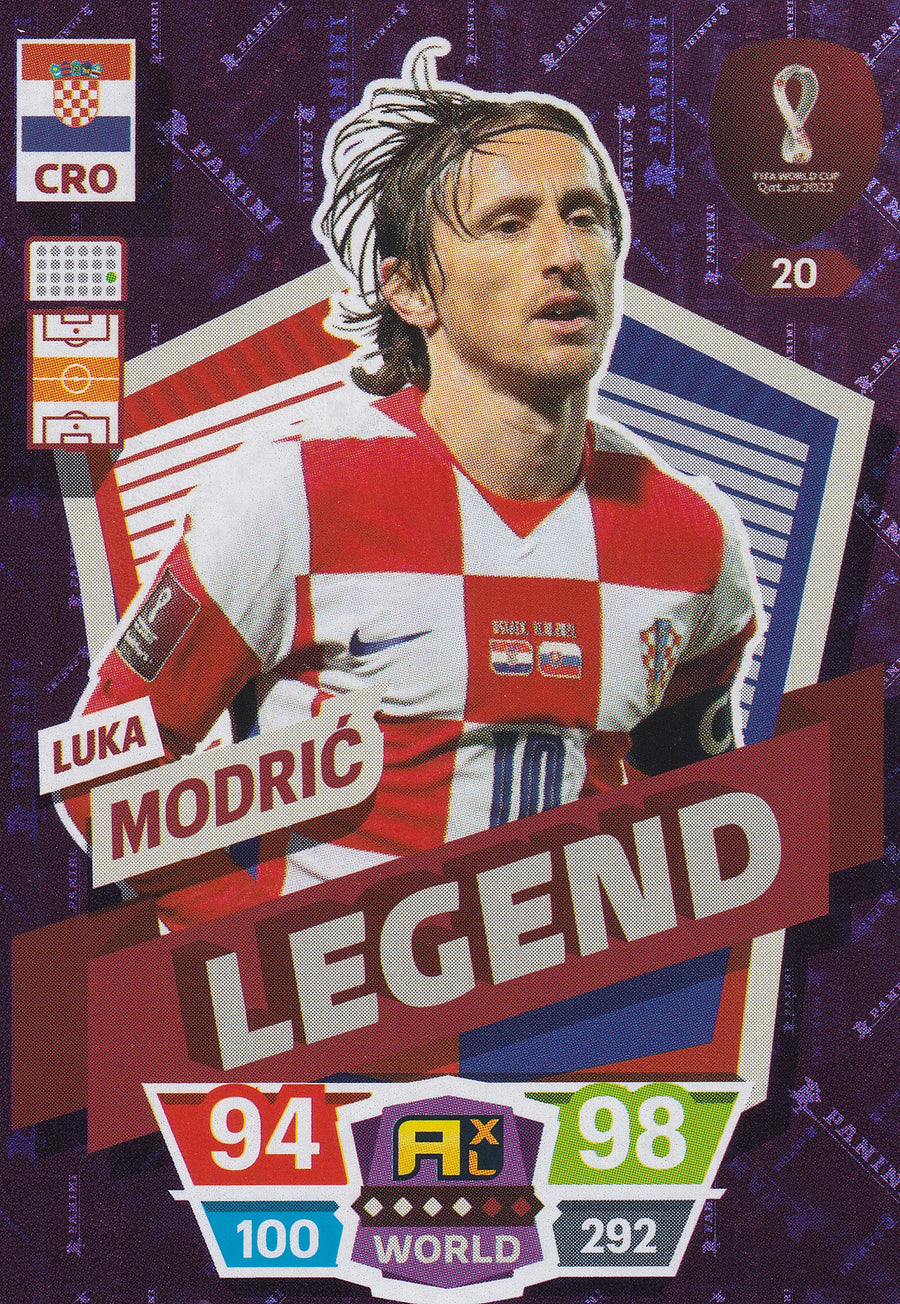 020. LUKA MODRIC - CROATIA - LEGEND