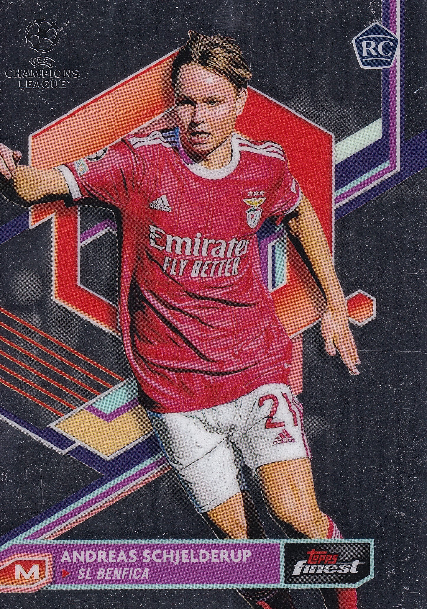 025. ANDREAS SCHJELDRUP - SL BENFICA - ROOKIE CARD