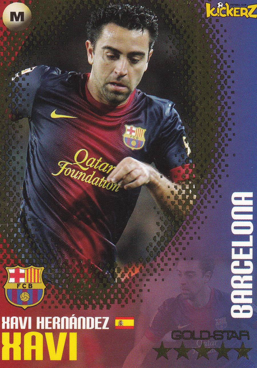 XAVI HERNANDEZ - FC BARCELONA - GOLDSTAR