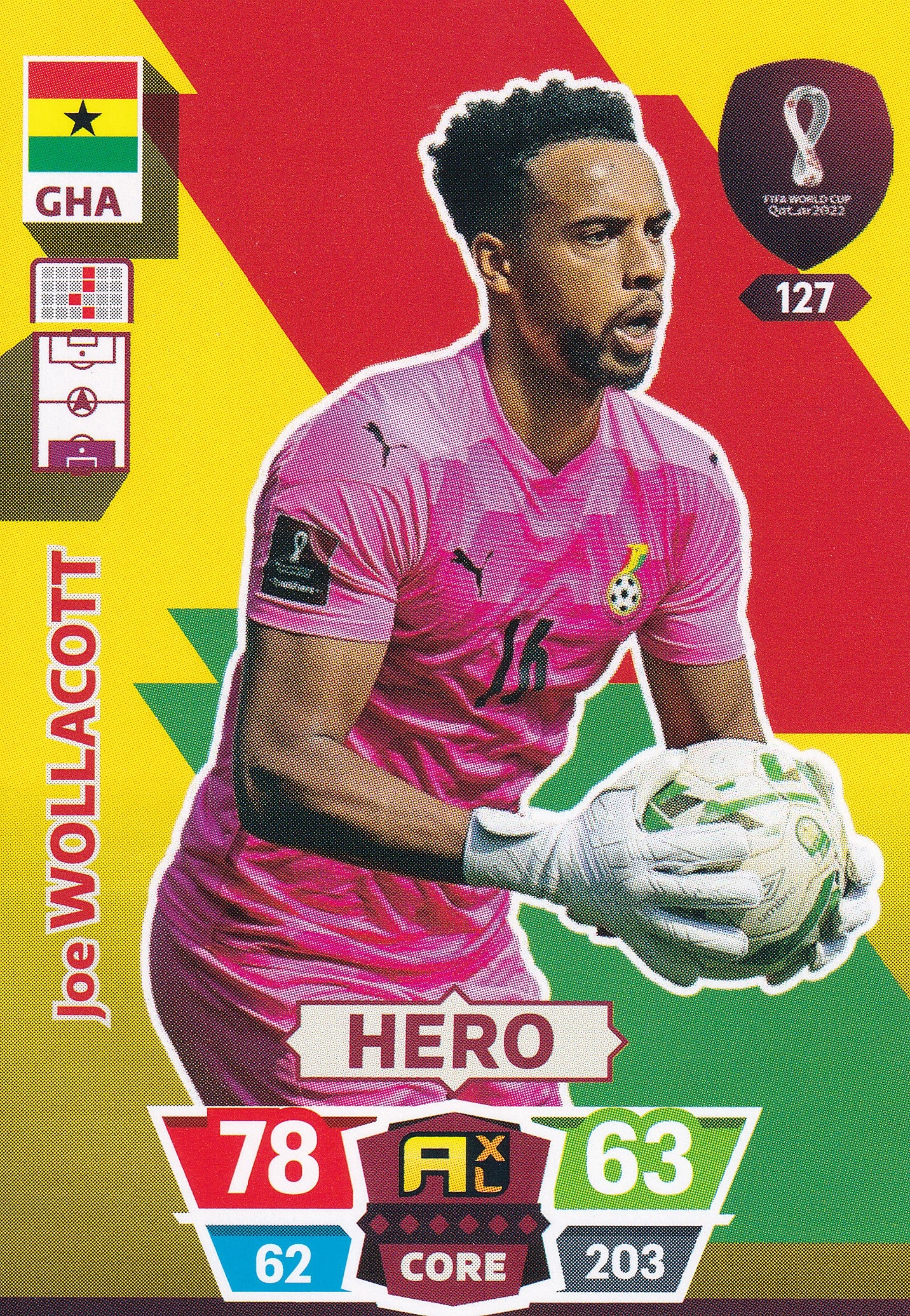 127. JOE WOLLACOTT - GHANA