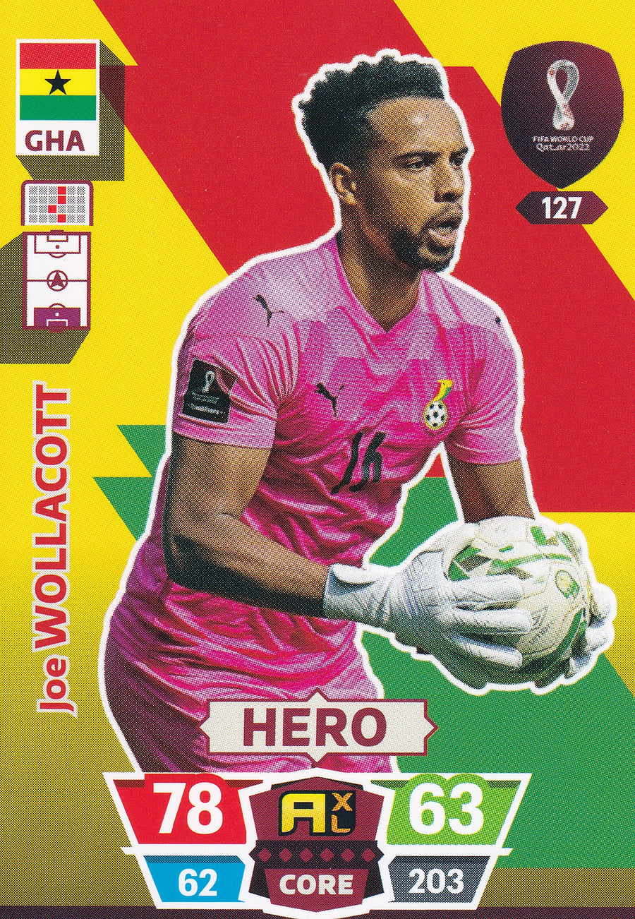 127. JOE WOLLACOTT - GHANA