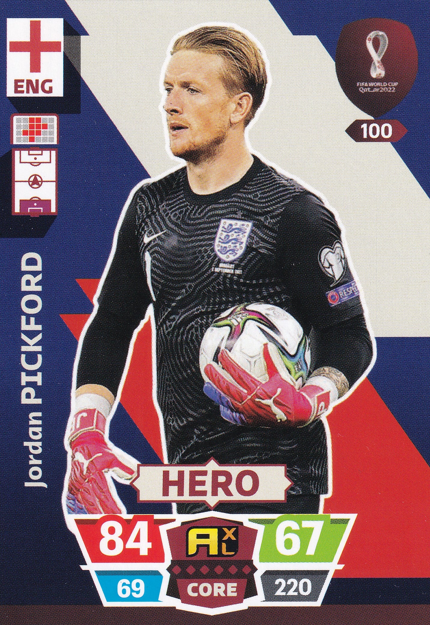 100. JORDAN PICKFORD - ENGLAND