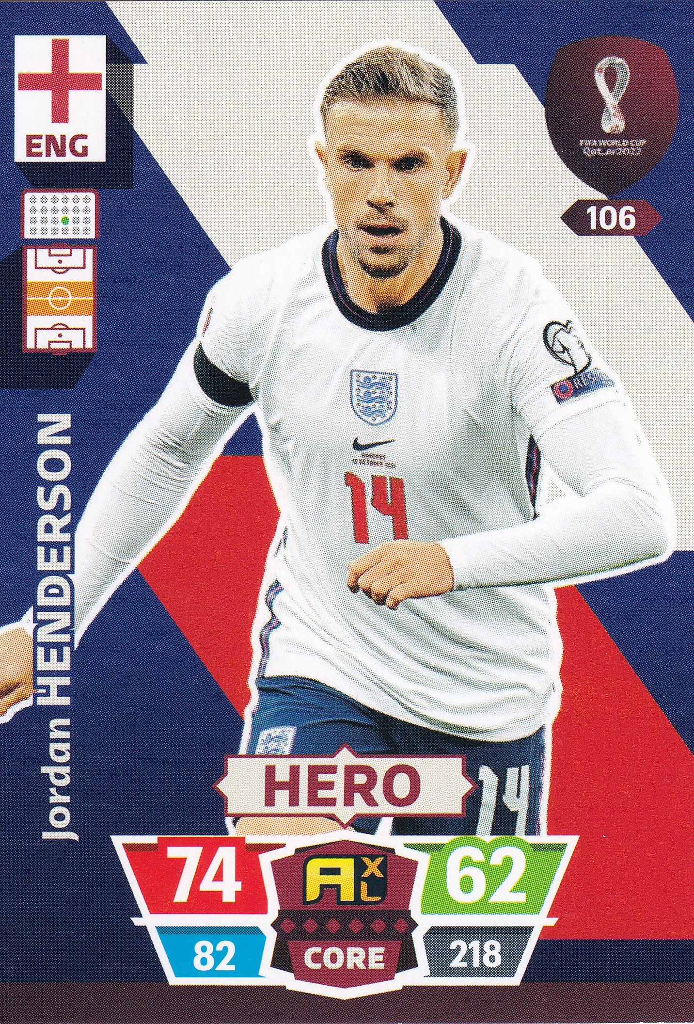 106. JORDAN HENDERSON - ENGLAND