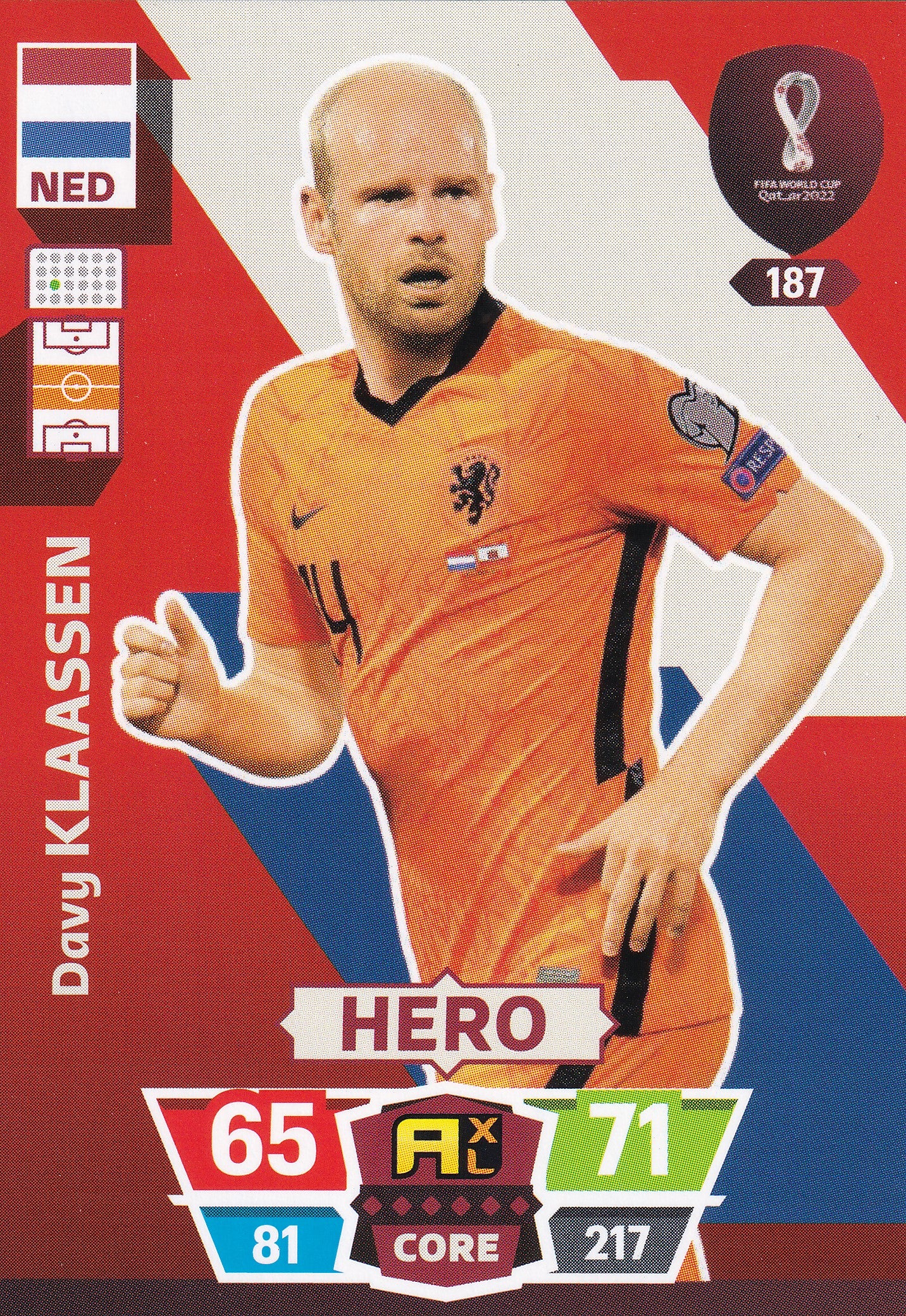 187. DAVY KLAASEN - NEDERLAND