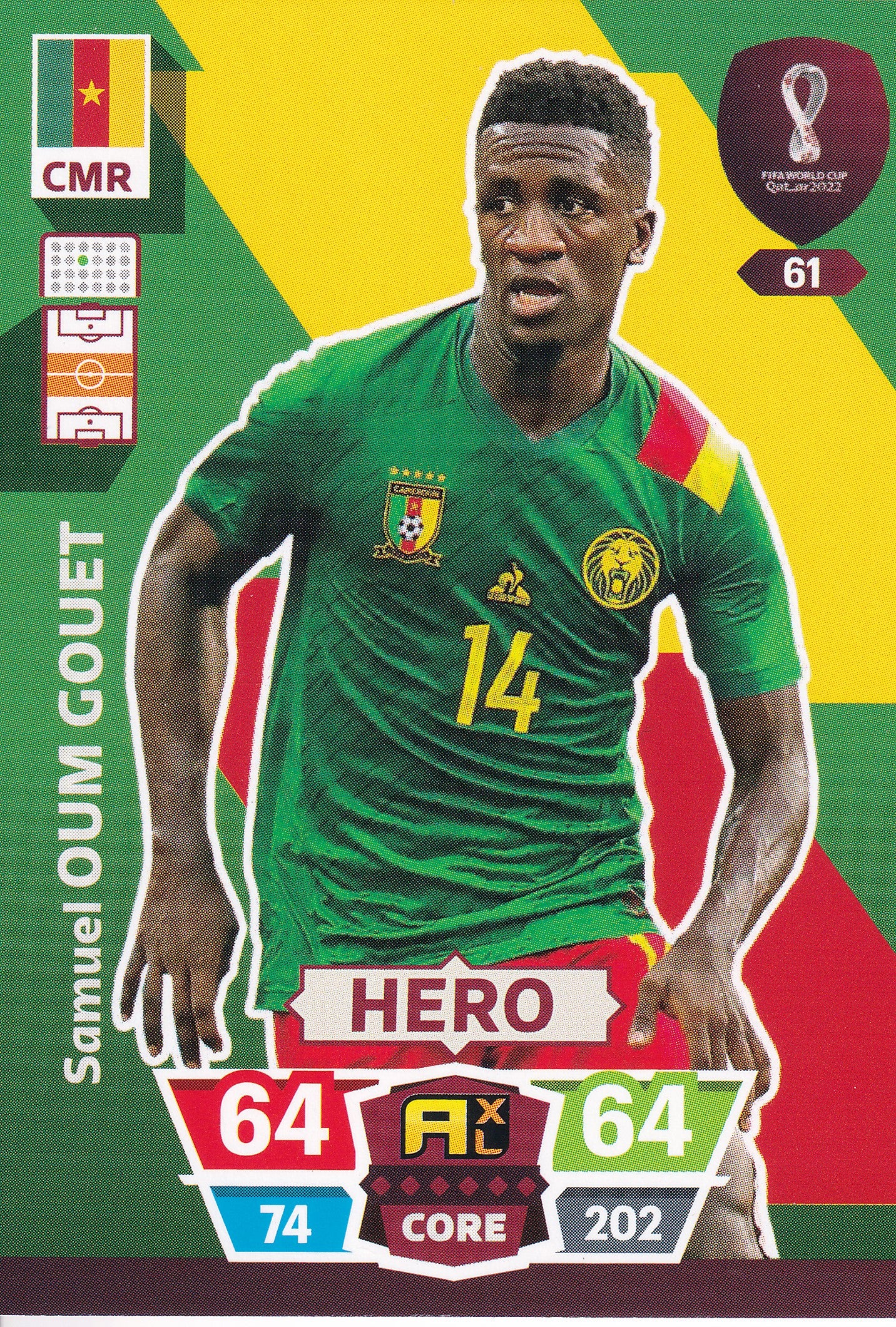 061. SAMUEL OUM GOUET - CAMEROON