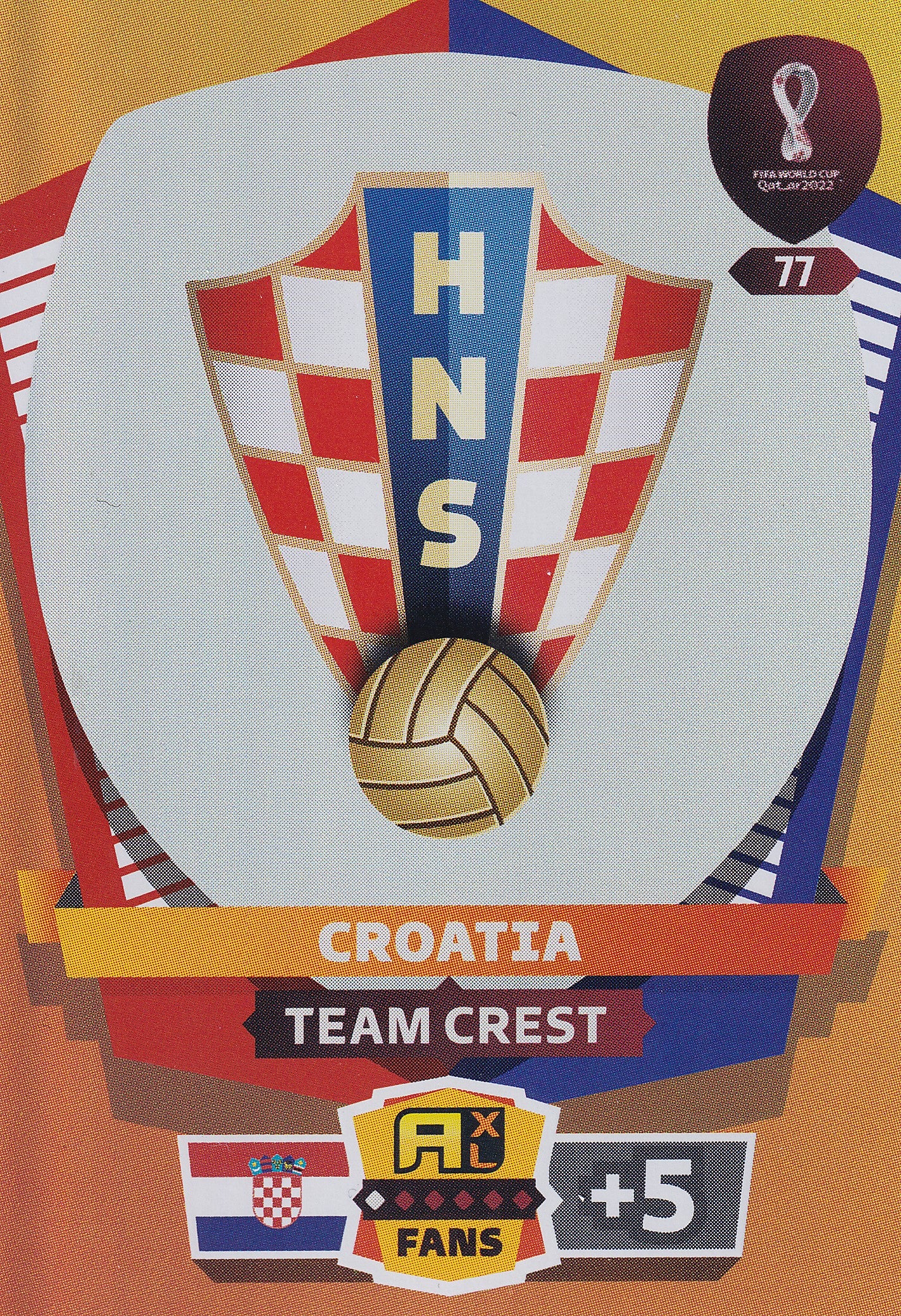 077. CROATIA - TEAM CREST
