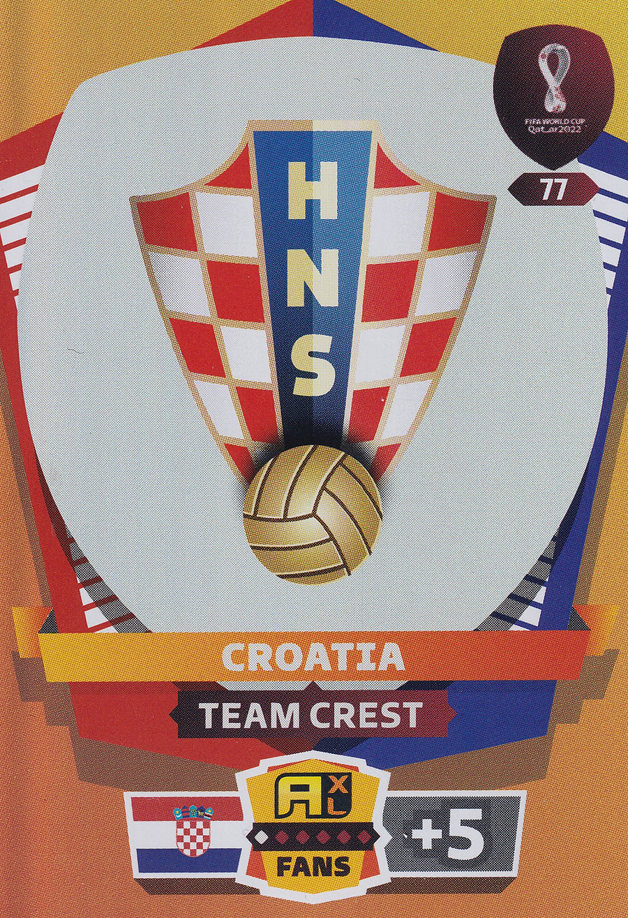 077. CROATIA - TEAM CREST
