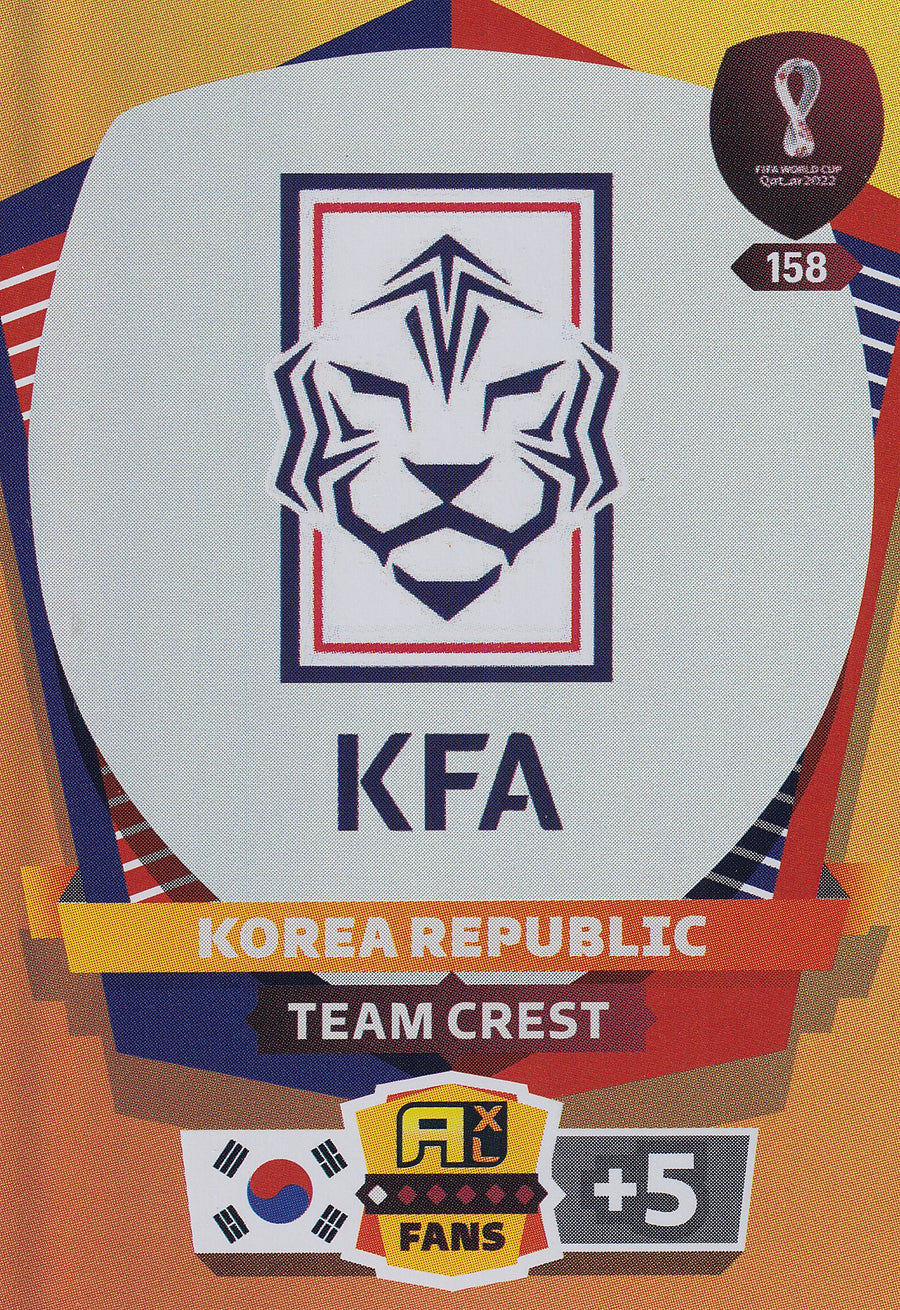 158. KOREA REPUBLIC - TEAM CREST