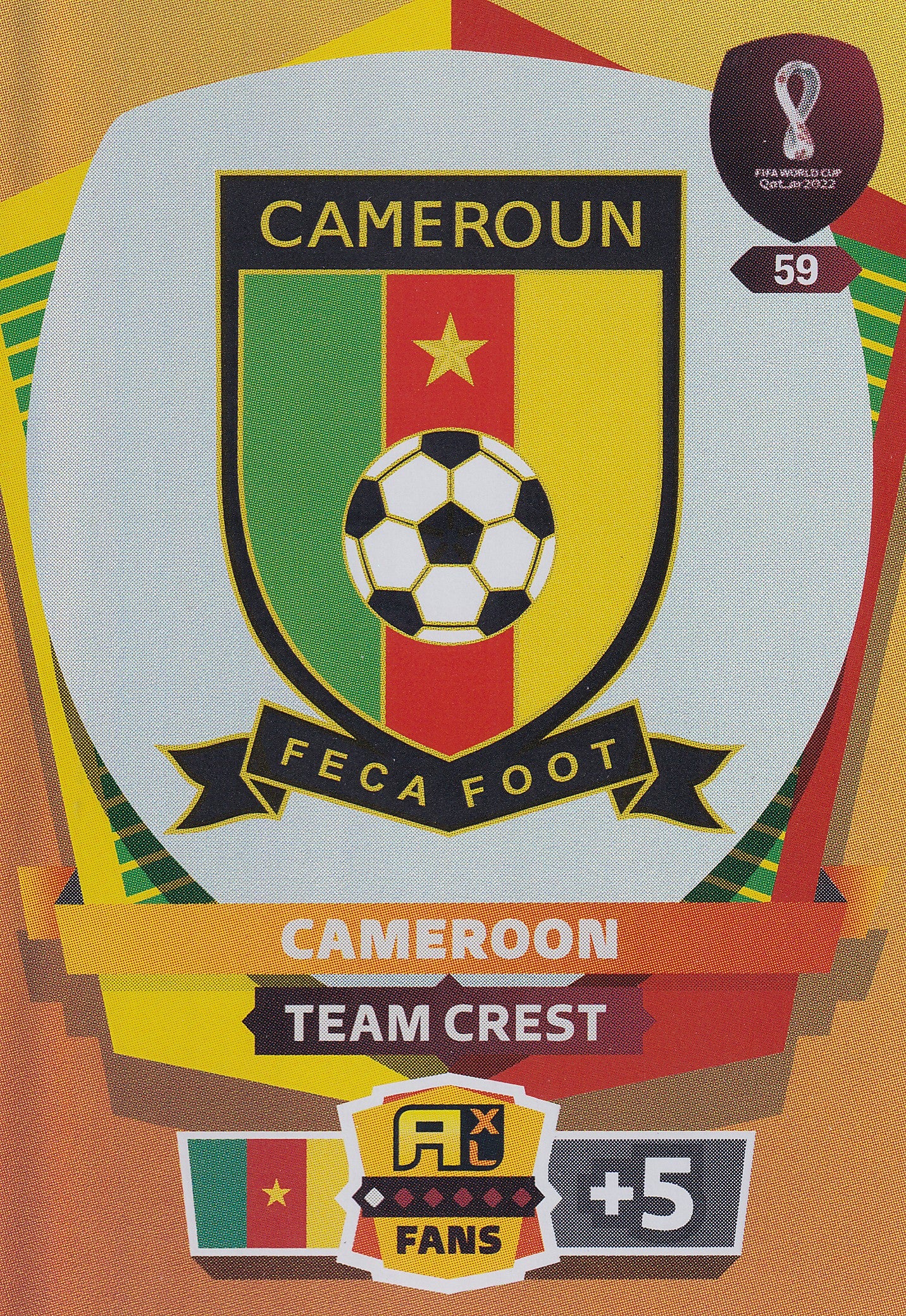 059. CAMEROON - TEAM CREST
