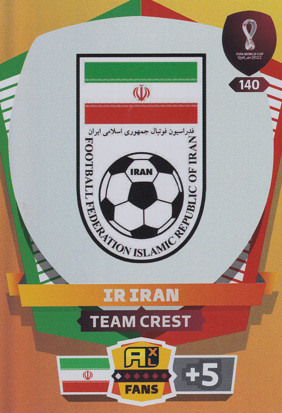 140. IR IRAN - TEAM CREST