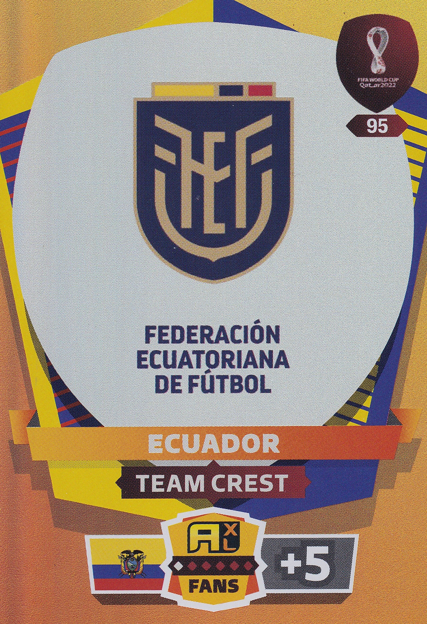 095. ECUADOR - TEAM CREST