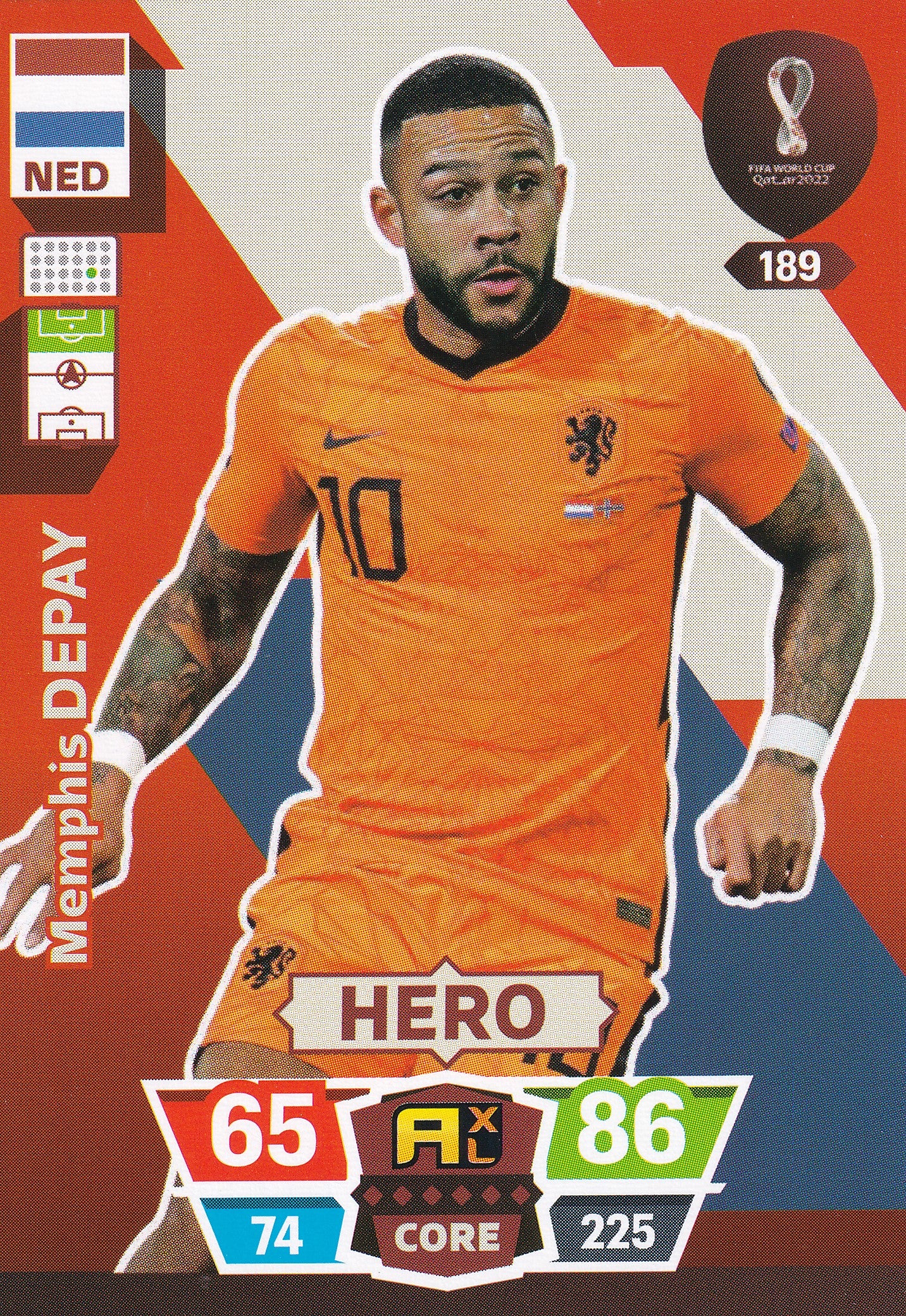 189. MEMPHIS DEPAY - NEDERLAND