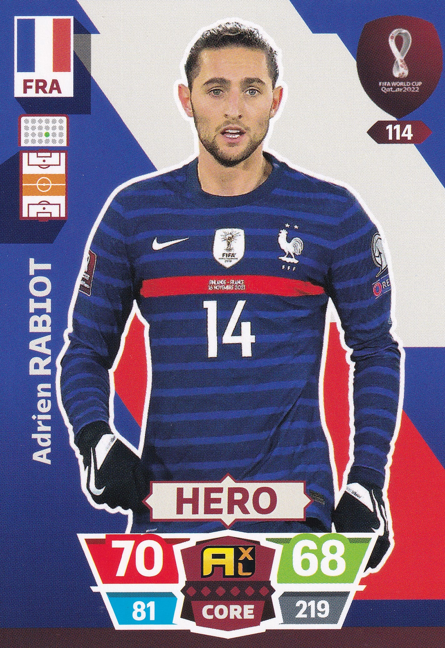 114. ADRIEN RABIOT - FRANCE