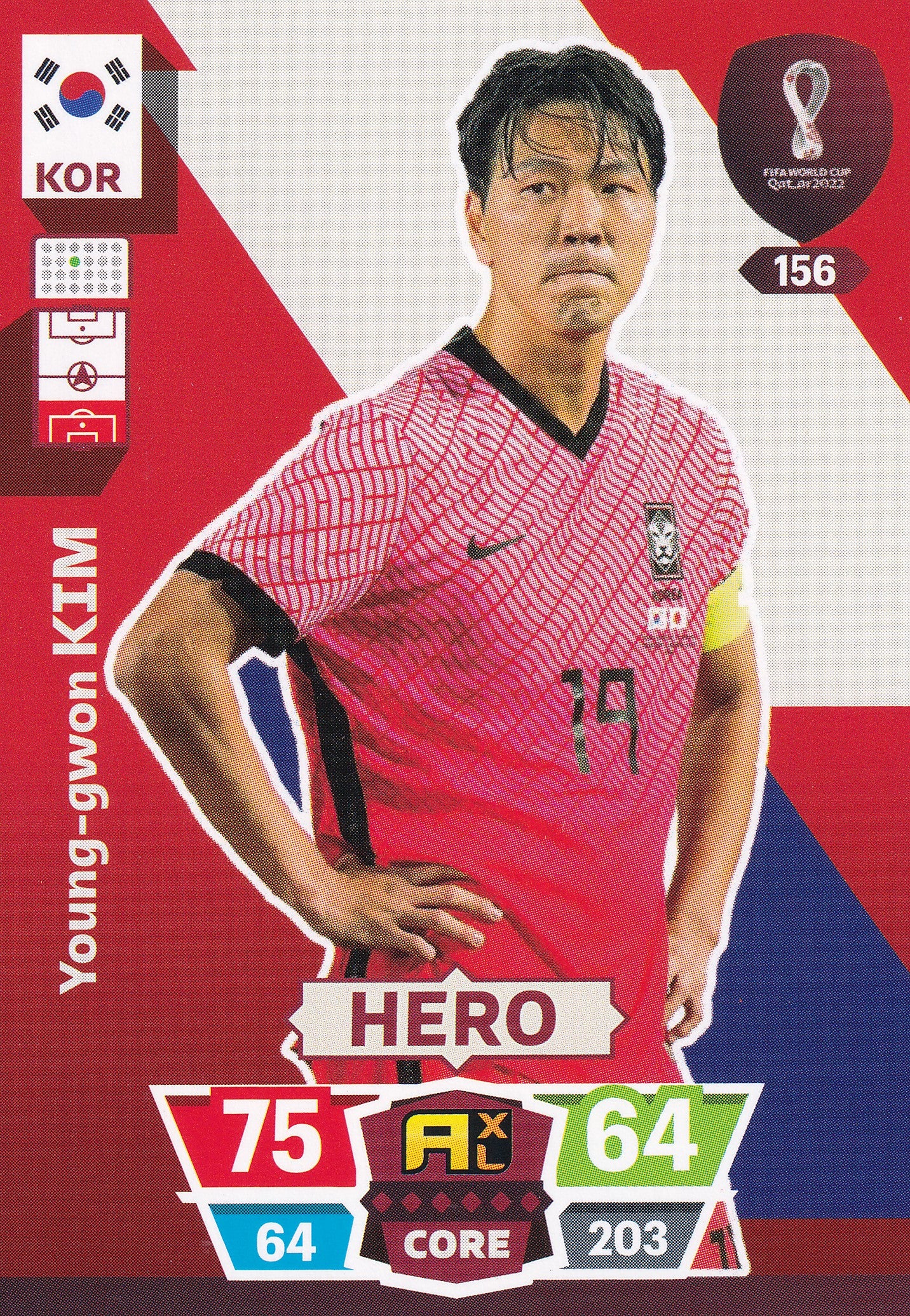 156. YOUNG-GWON KIM - KOREA REPUBLIC
