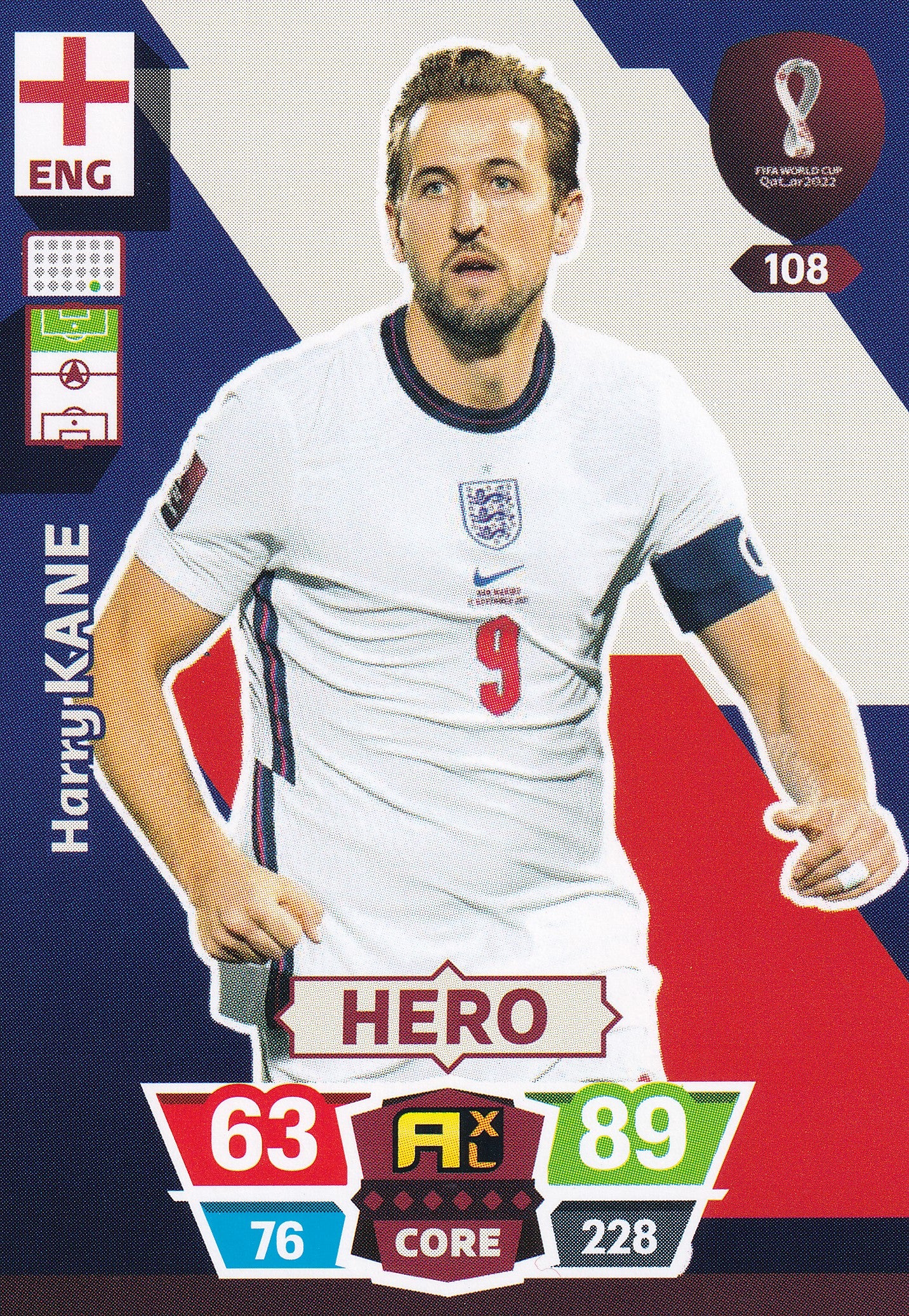108. HARRY KANE - ENGLAND
