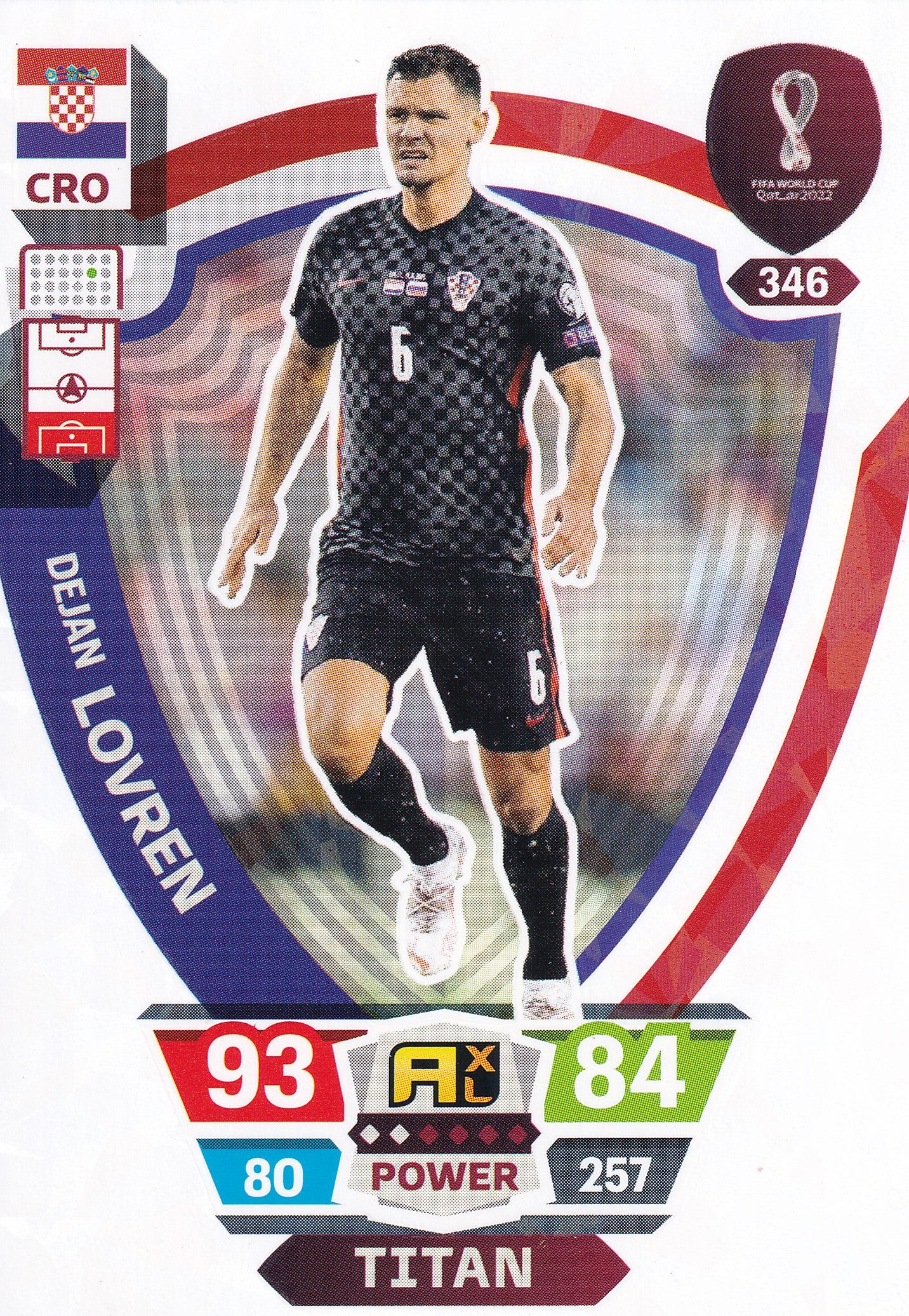 346. DEJAN LOVREN - CROATIA - TITAN