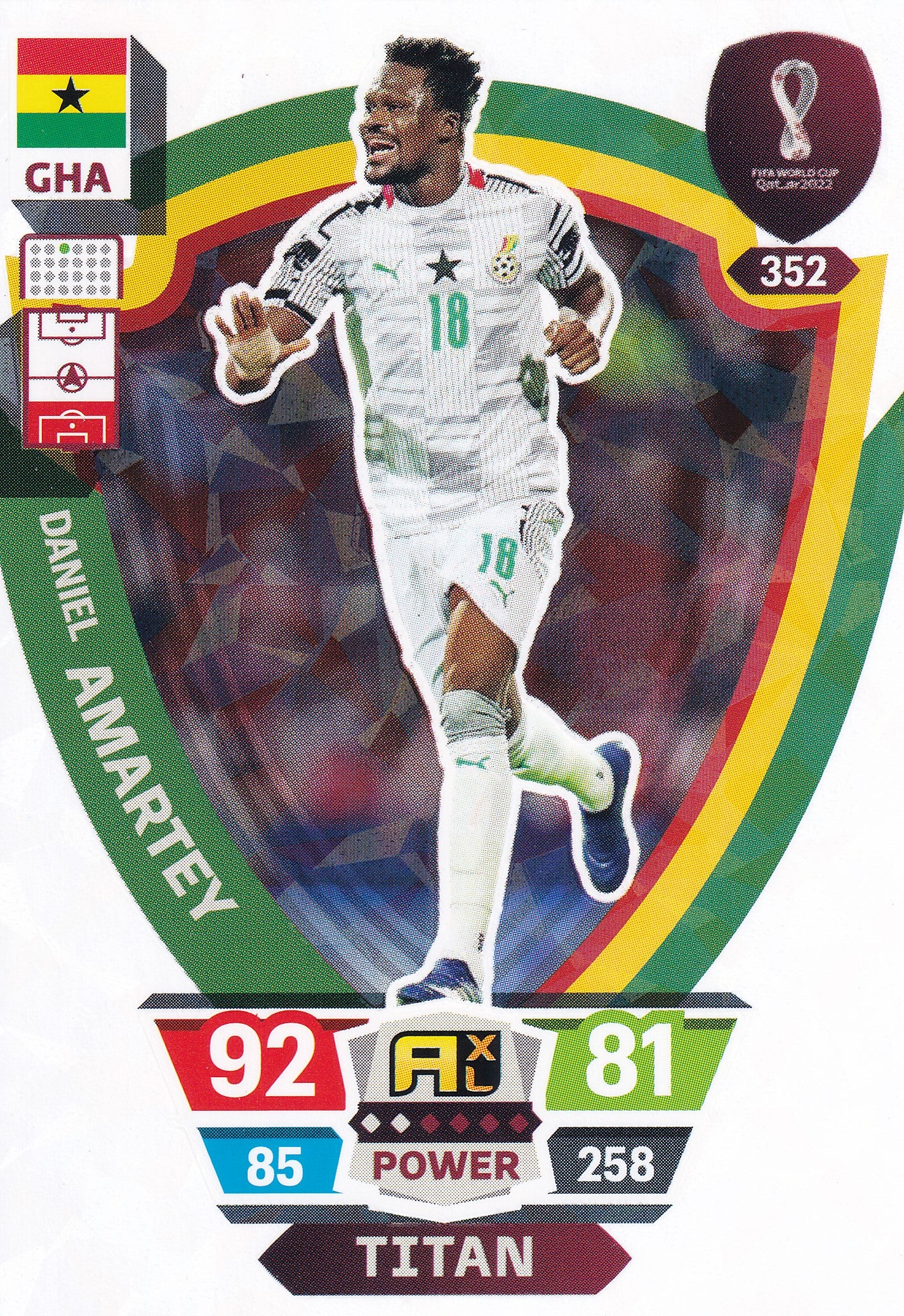 352. DANIEL AMARTEY - GHANA - TITAN