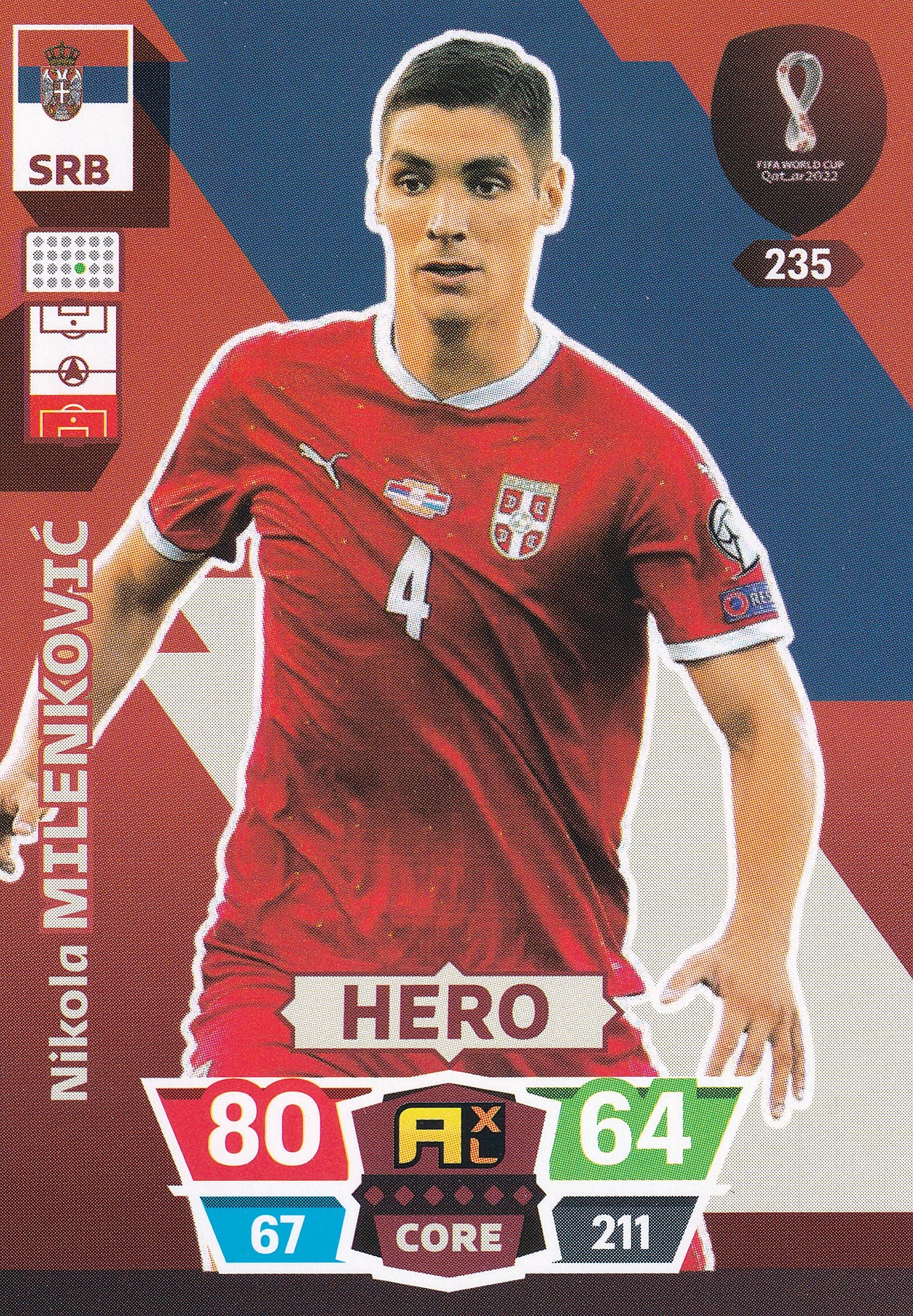 235. NIKOLA MILENKOVIC - SERBIA