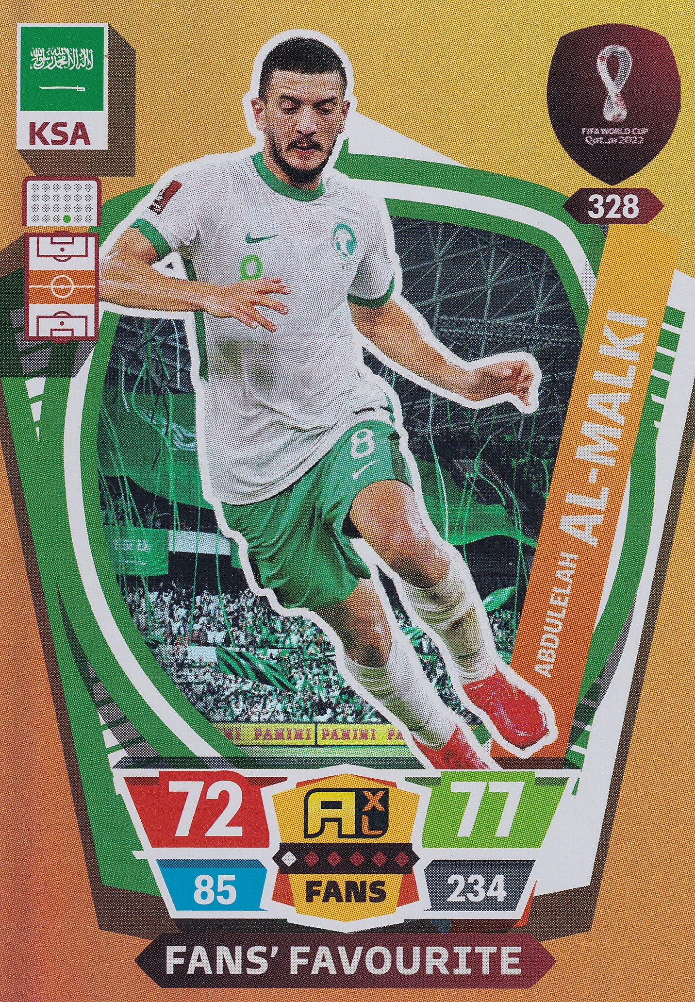 328. ABDULELAH AL-MALKI - SAUDI ARABIA - FANS FAVOURITE