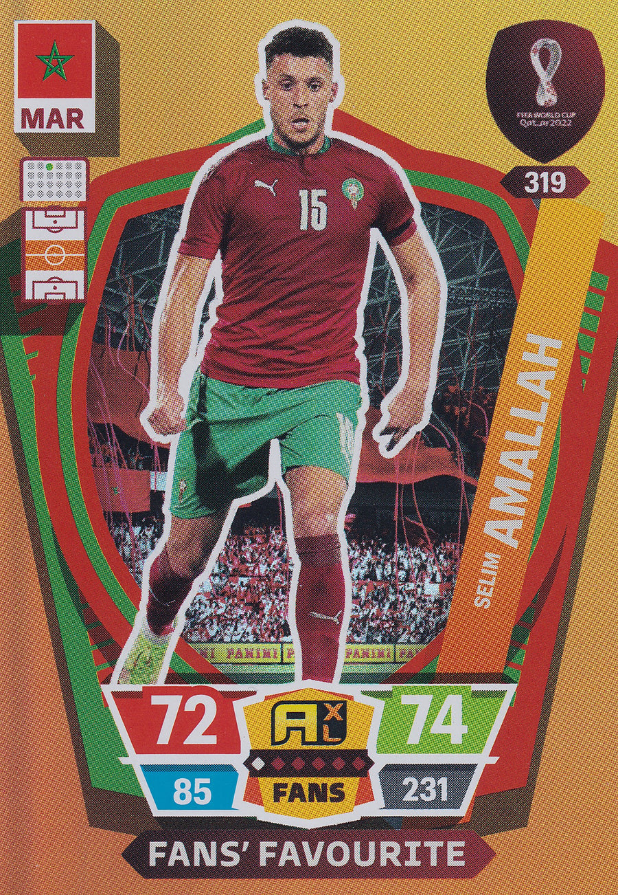 319. SELIM AMALLAH - MAROCCO - FANS FAVOURITE