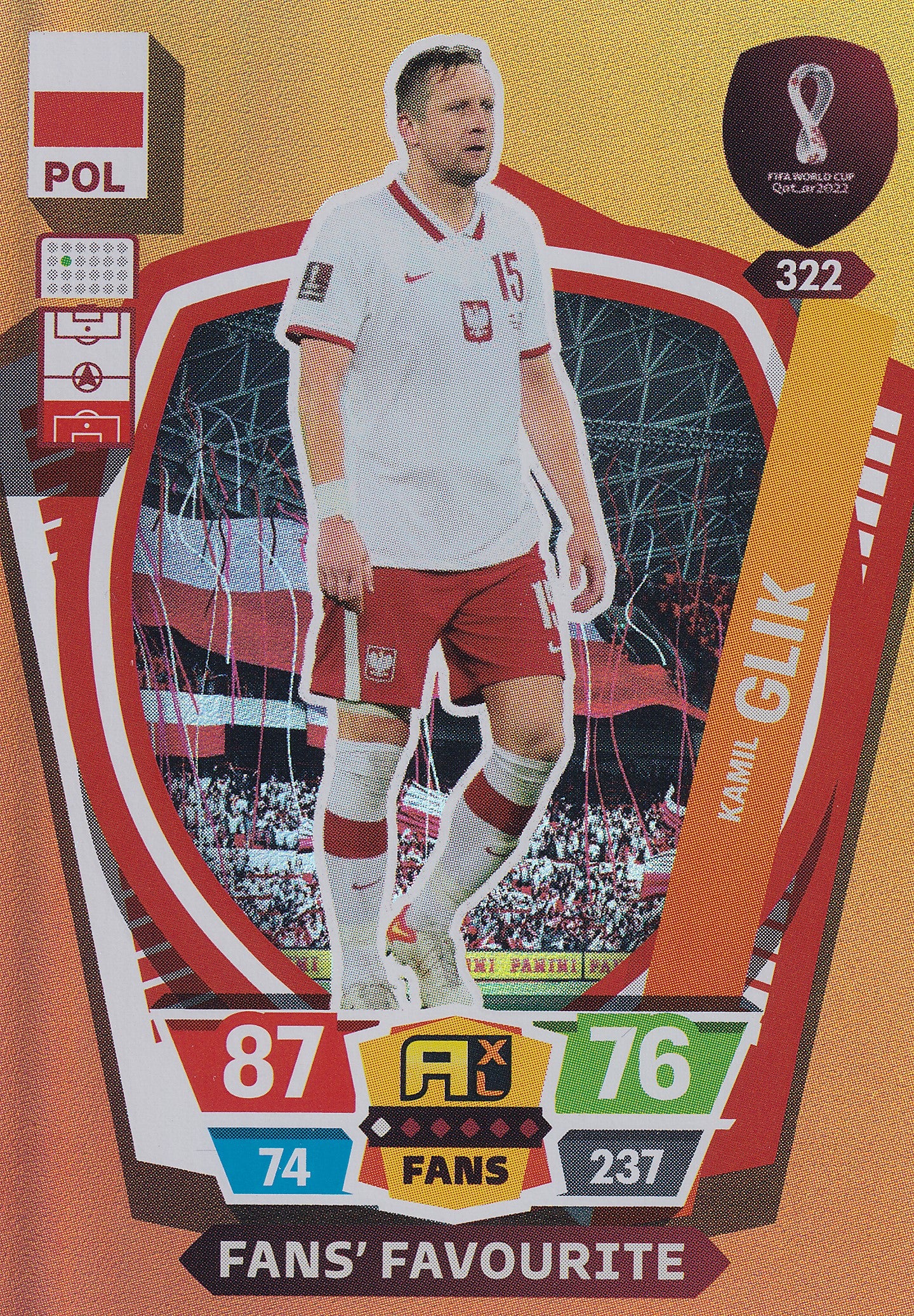 322. KAMIL GLIK - POLSKA - FANS FAVOURITE